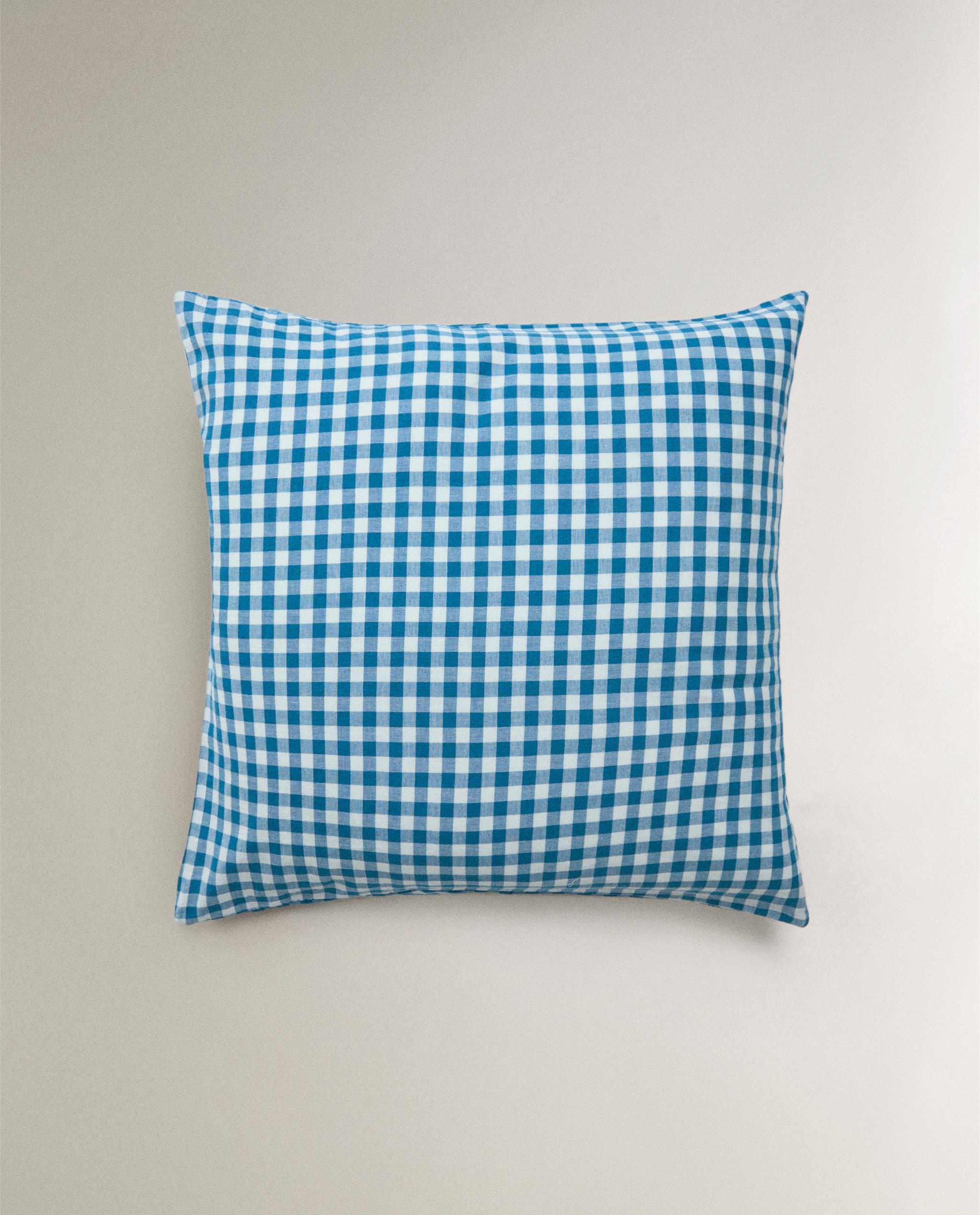 KIDS' CHECK MUSLIN PILLOWCASE product thumbnail 4
