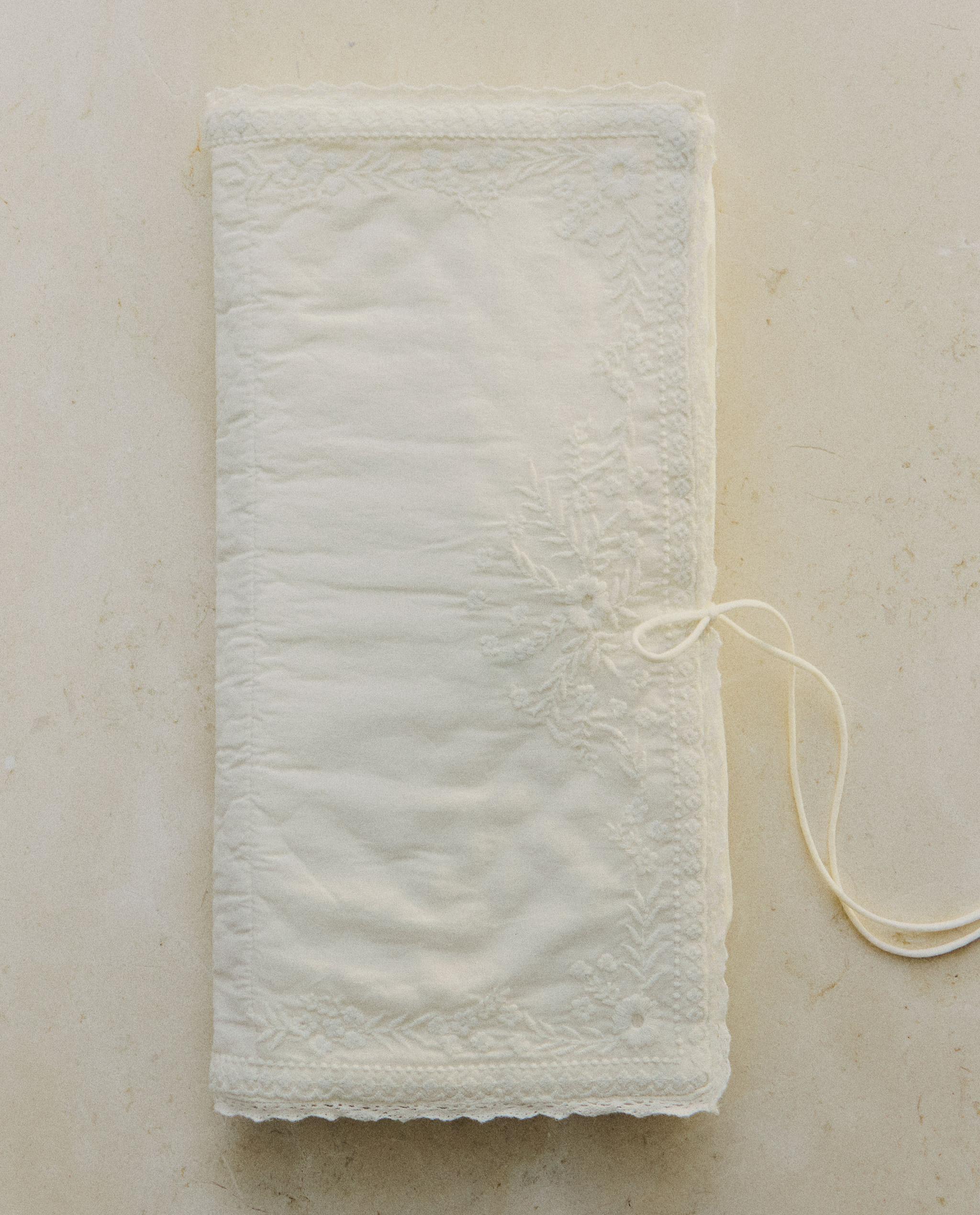 EMBROIDERED COTTON LINGERIE BAG product thumbnail 12
