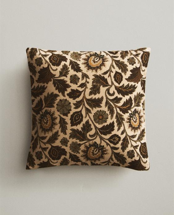 HOUSSE DE COUSSIN IMPRIMÉ FLEURI HOUSSE DE COUSSIN IMPRIMÉ FLEURI