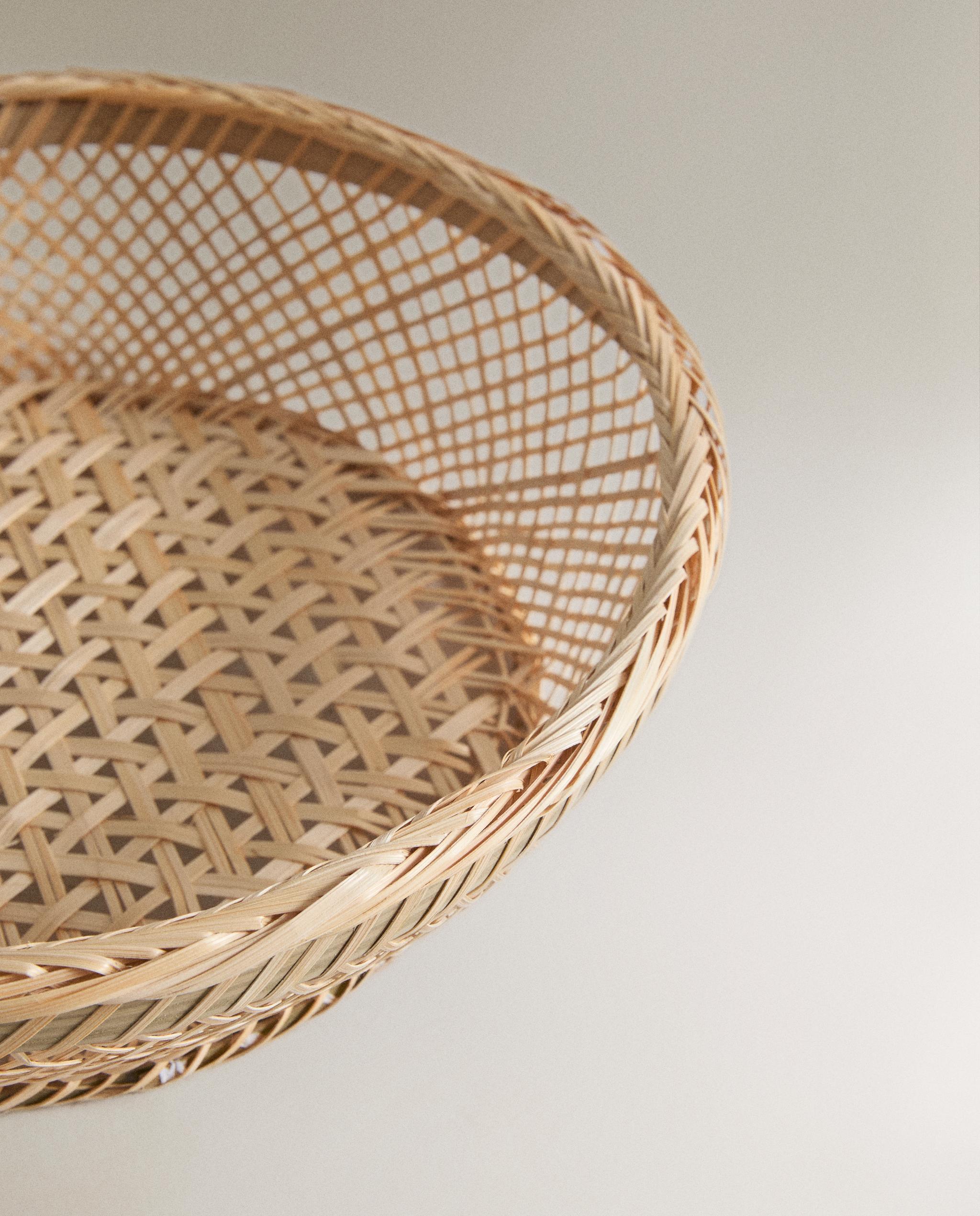 BRAIDED BAMBOO BASKET product thumbnail 7