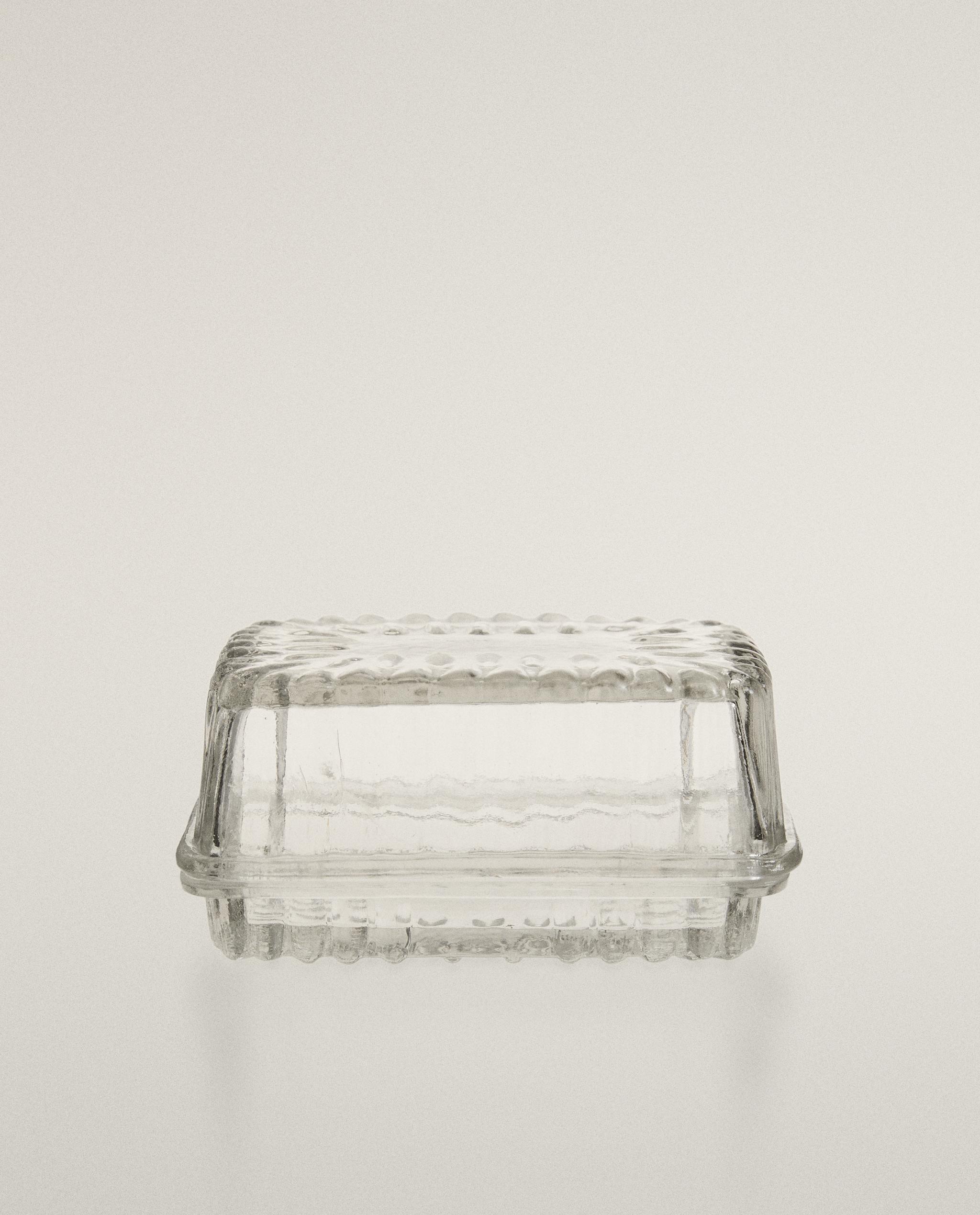 GLASS BUTTER DISH product thumbnail 4