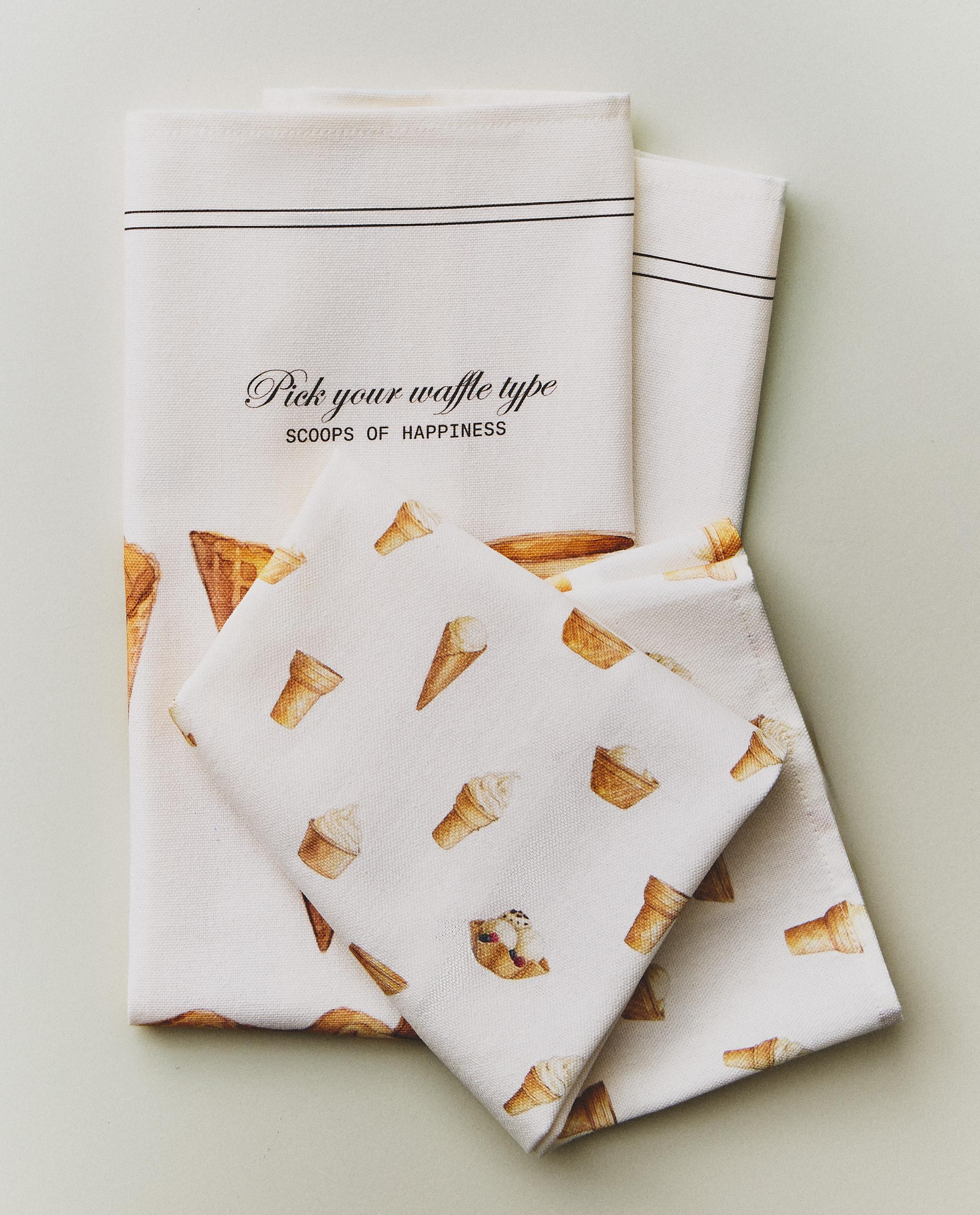 PACK OF ICE CREAM TEA TOWELS (PACK OF 2) product thumbnail 9