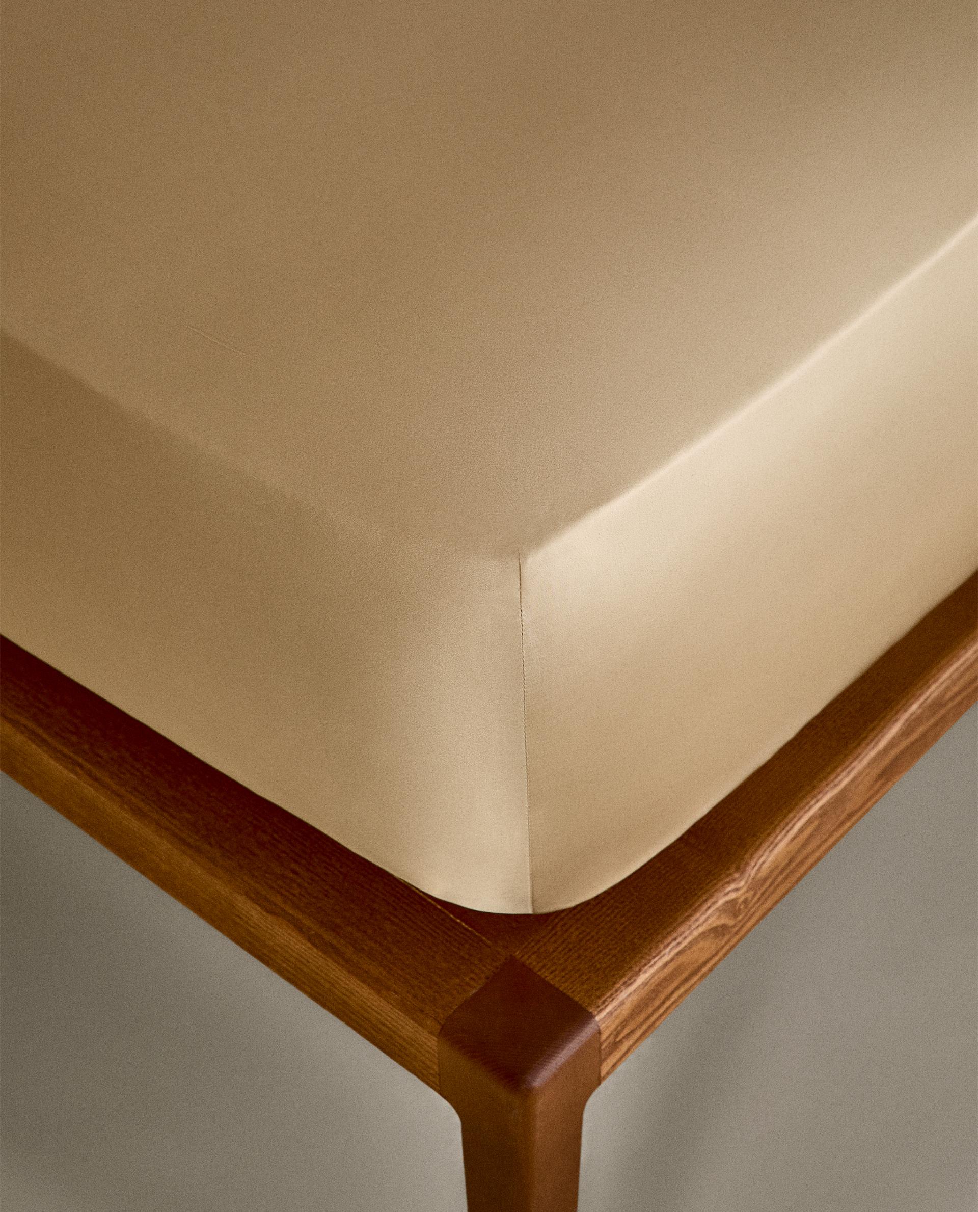 MULBERRY SILK FITTED SHEET | 30 CM HIGH product thumbnail 2