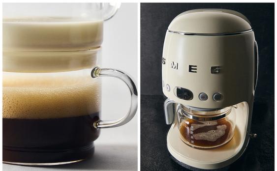 CAFETERA GOTEO PROGRAMABLE SMEG