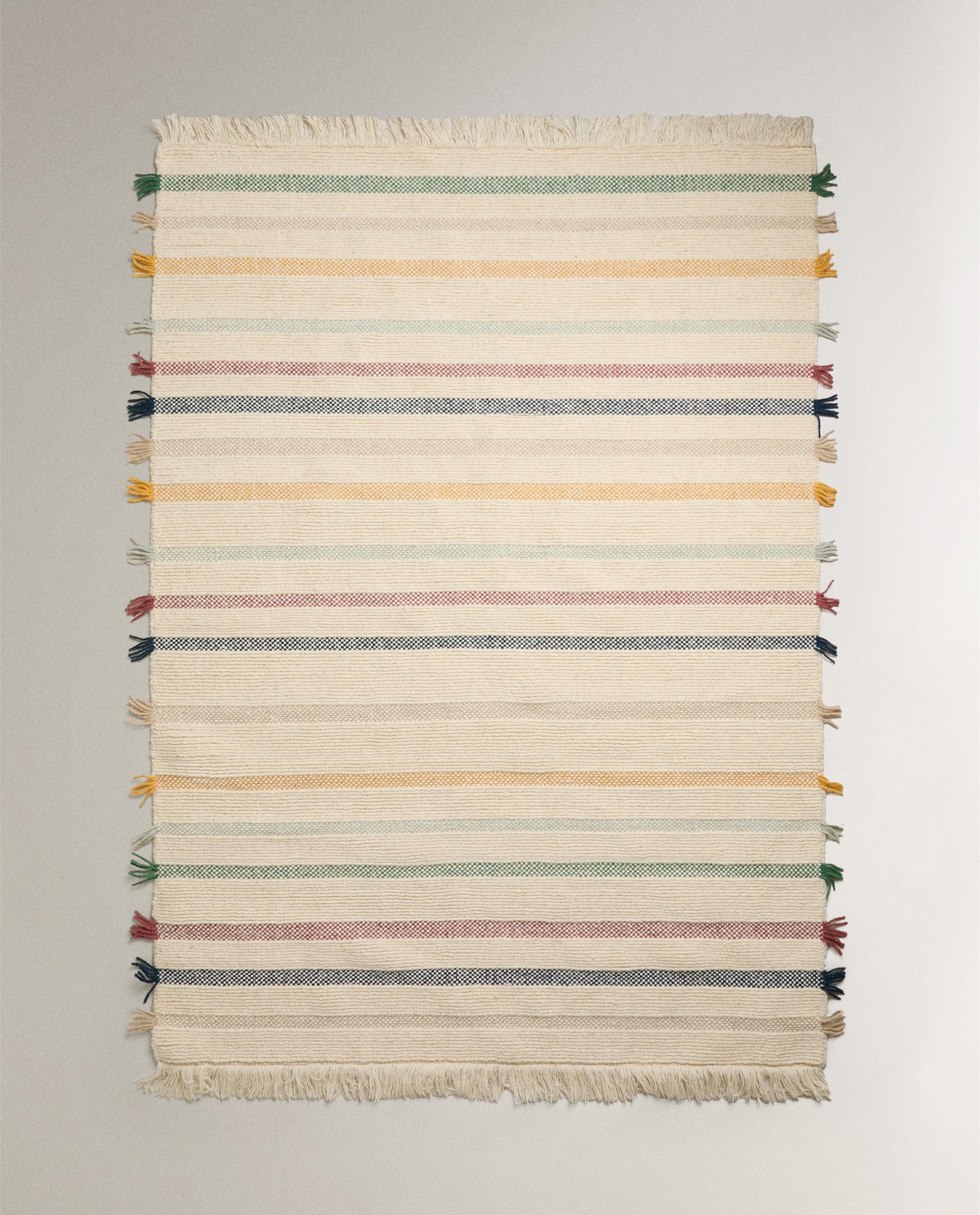 KIDS' MULTICOLOURED WOOL RUG product thumbnail 4