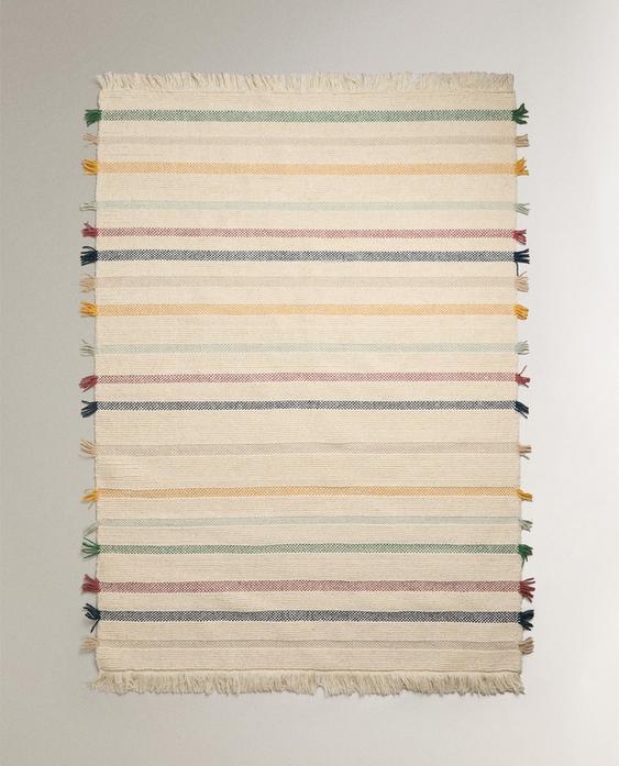 TAPETE INFANTIL DE LÃ MULTICOLORIDO TAPETE INFANTIL DE LÃ MULTICOLORIDO