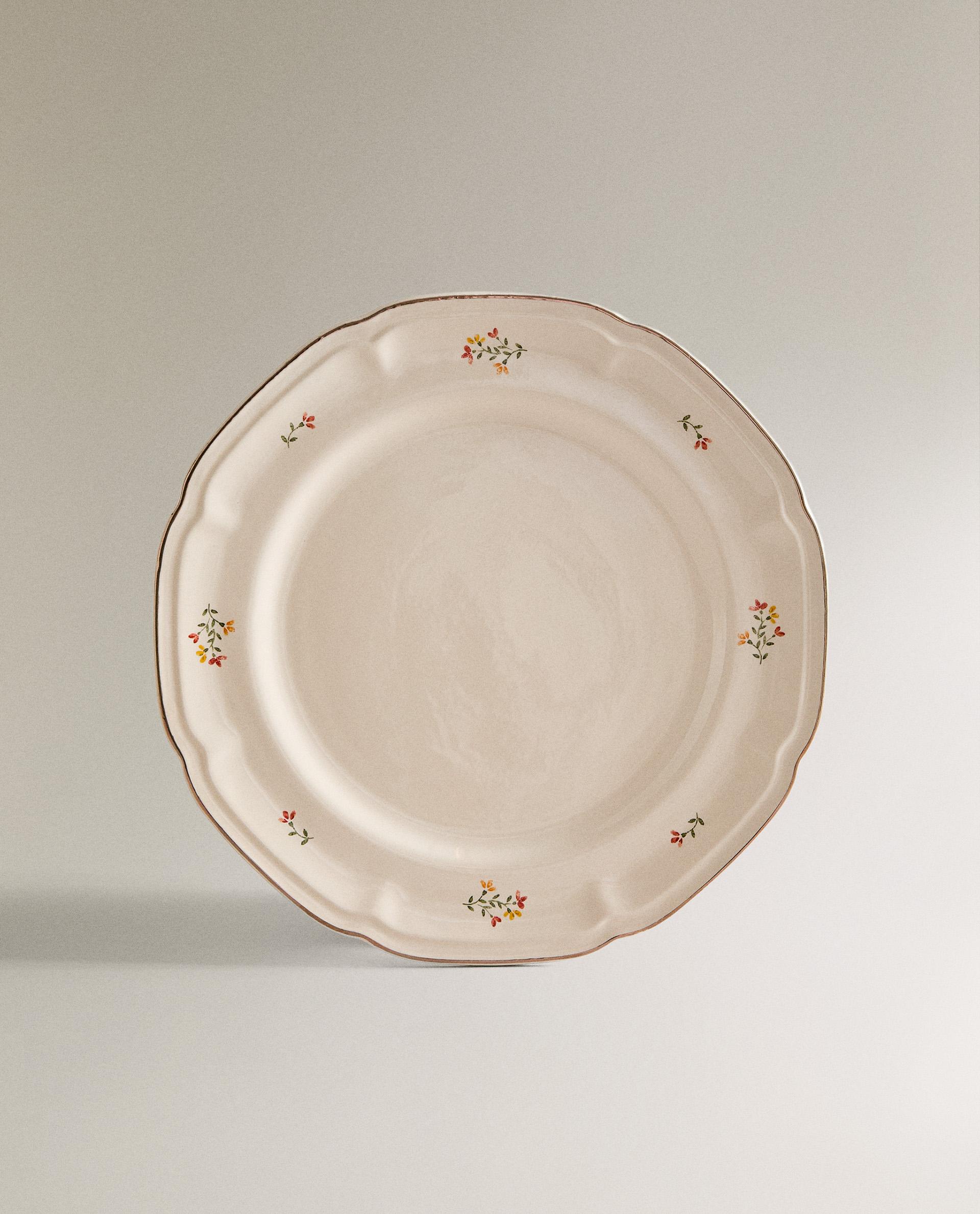 FLORAL PORCELAIN DINNER PLATE product thumbnail 9