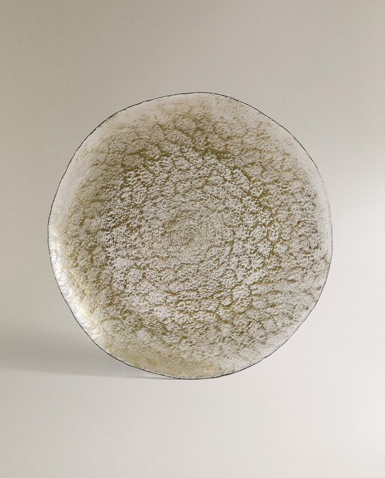 SPINWASH GLASS SERVICE PLATE