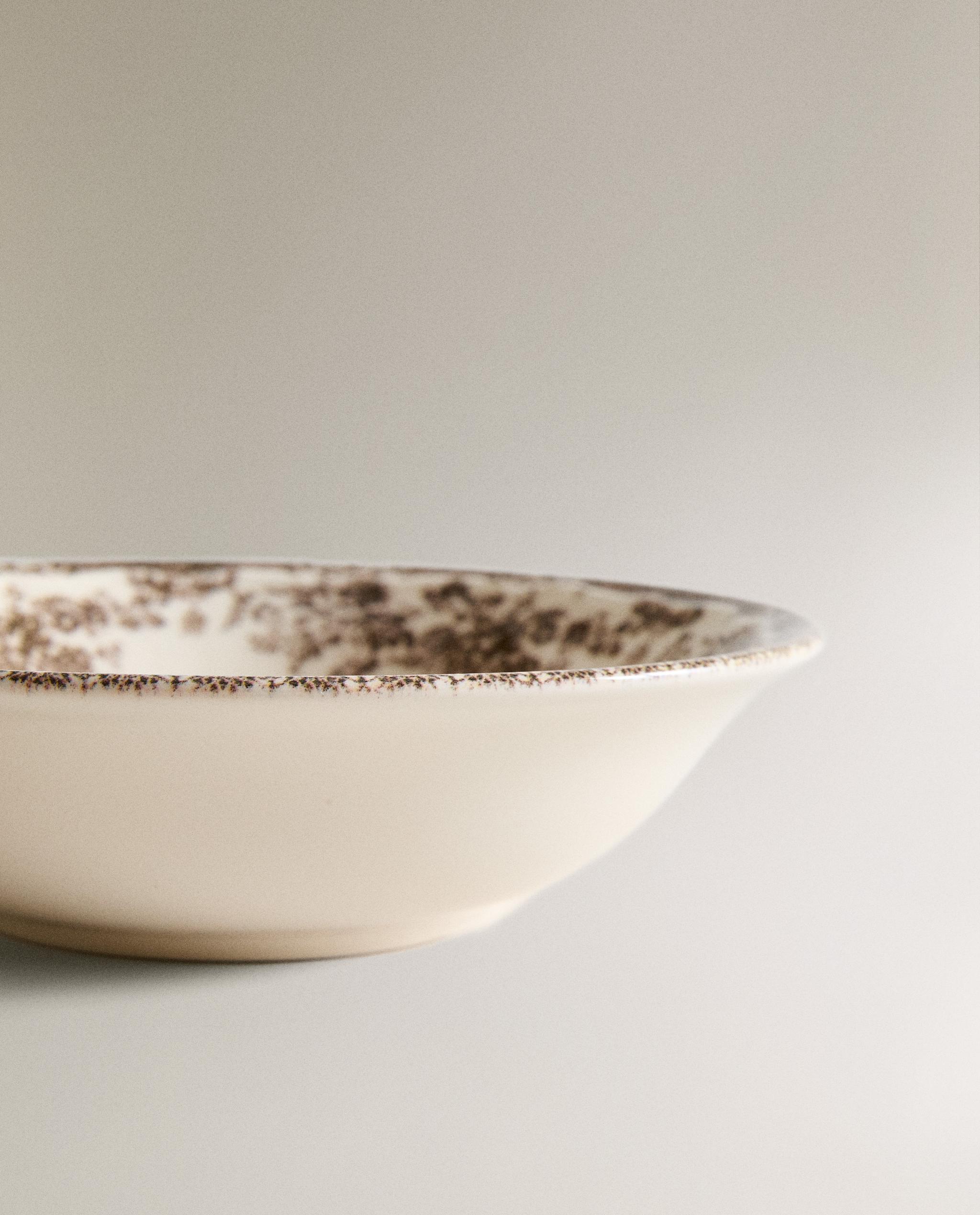 FLORAL EARTHENWARE BOWL product thumbnail 11