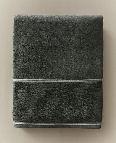 BADHANDDOEK MET RIJSTSTEEK SIERRAND