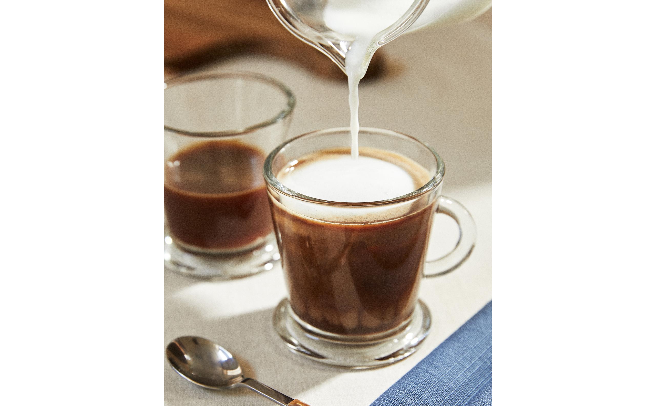 TRANSPARENT GLASS CAPPUCCINO CUP product thumbnail 12