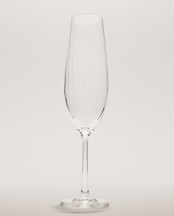 WAVE GLASS FLUTE GLASS WAVE GLASS FLUTE GLASS
