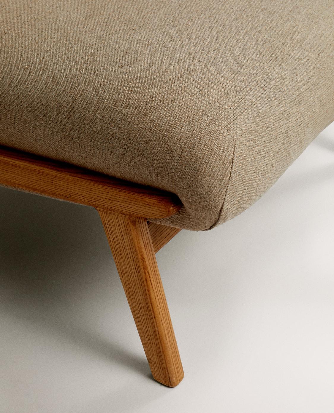 リネン アップホルスタード アームチェア | Zara Home 日本/Japan