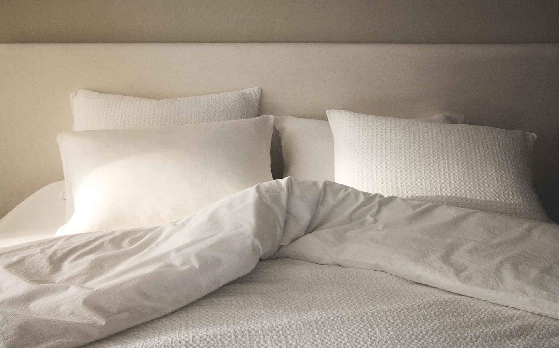 ワッフルニット 掛け布団カバー