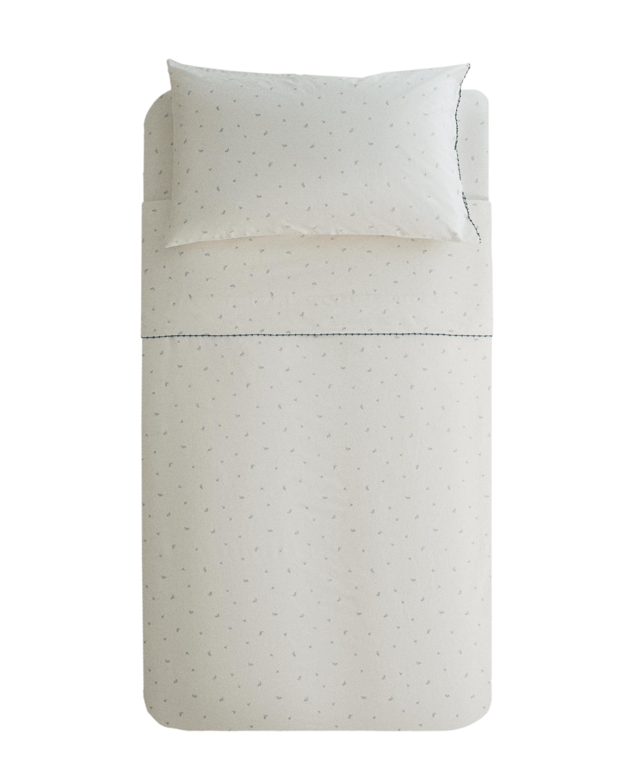 CHILDREN'S LEAF AND POLKA DOT COTTON DUVET COVER product thumbnail 7