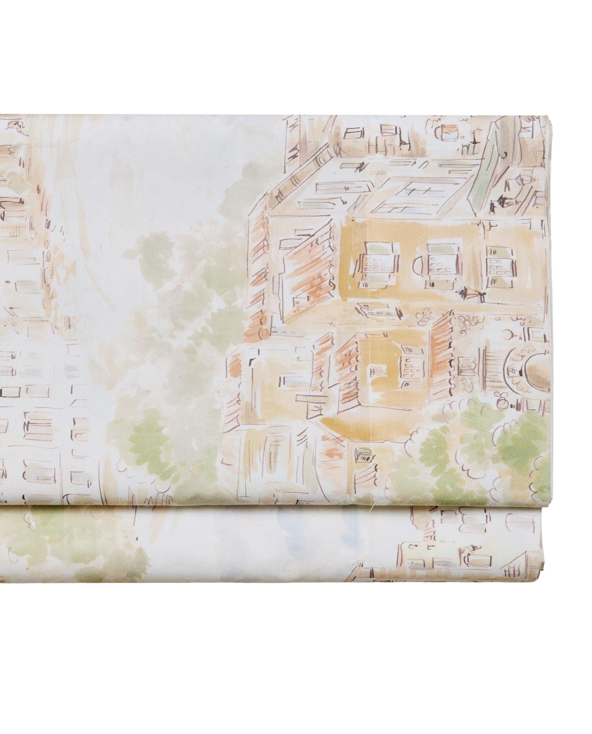 LANDSCAPE PRINT COTTON FLAT SHEET product thumbnail 7