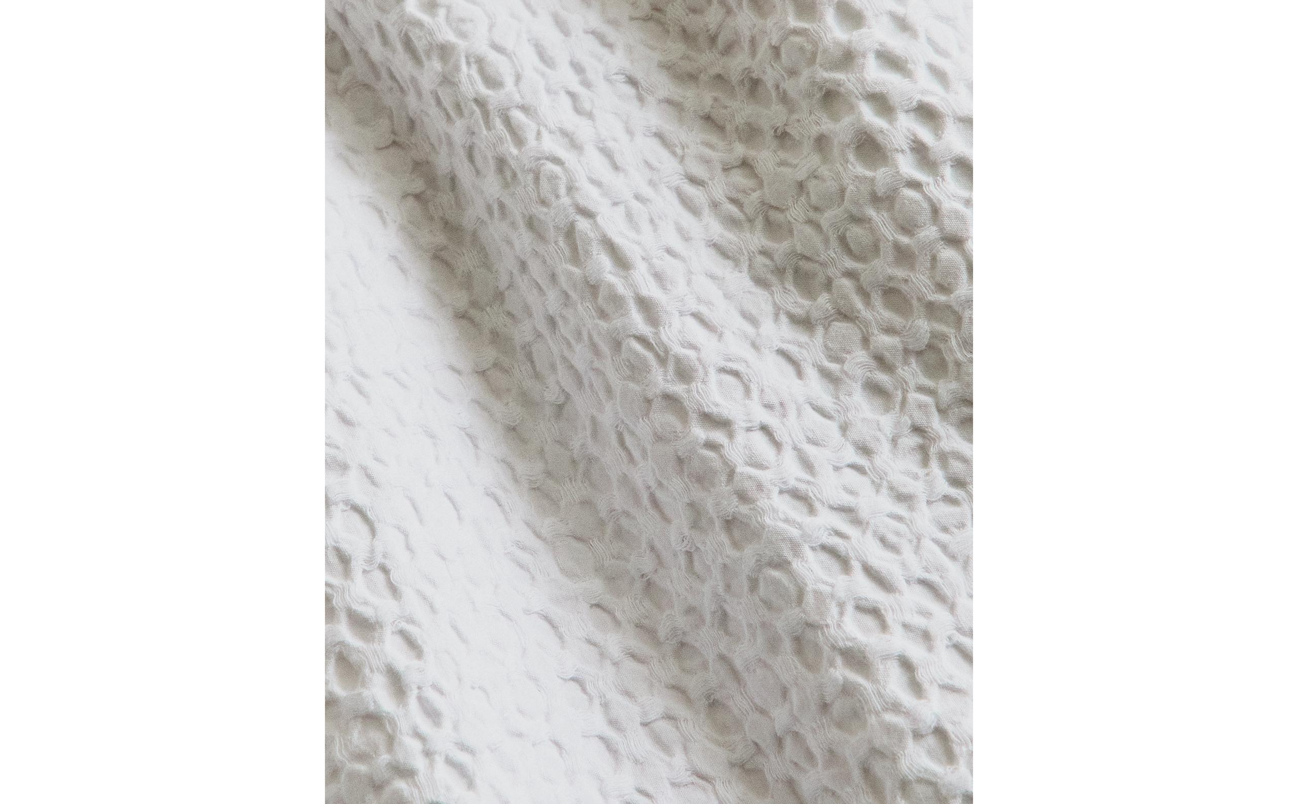 WAFFLE-KNIT DUVET COVER