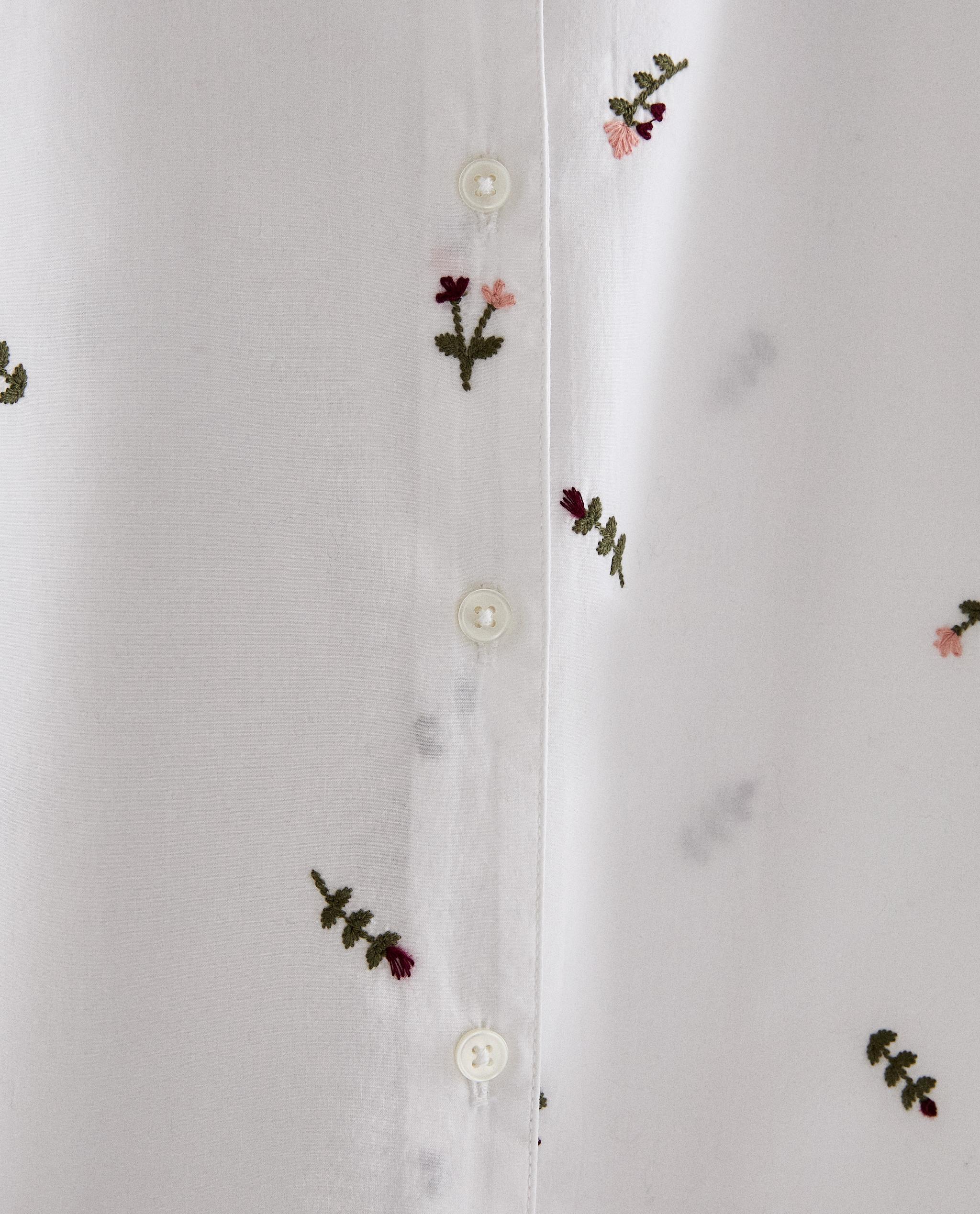エンブロイダリー フラワー シャツ | Zara Home 日本/Japan