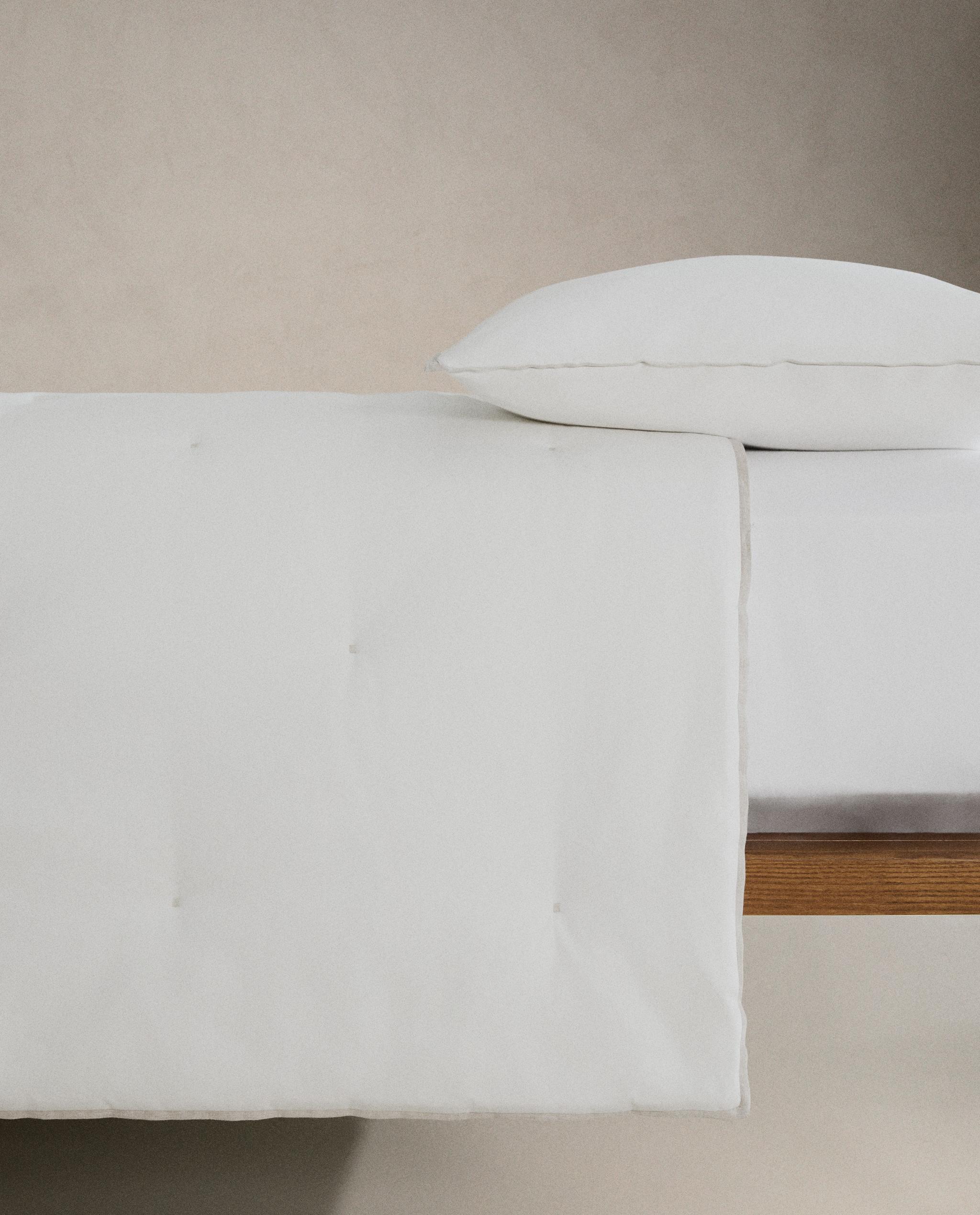 サテンリネン ドット ベッドカバー | Zara Home 日本/Japan