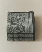 CONJUNTO DE TOALHAS DE LAVABO EM JACQUARD DE VELUDO (CONJUNTO DE 3)