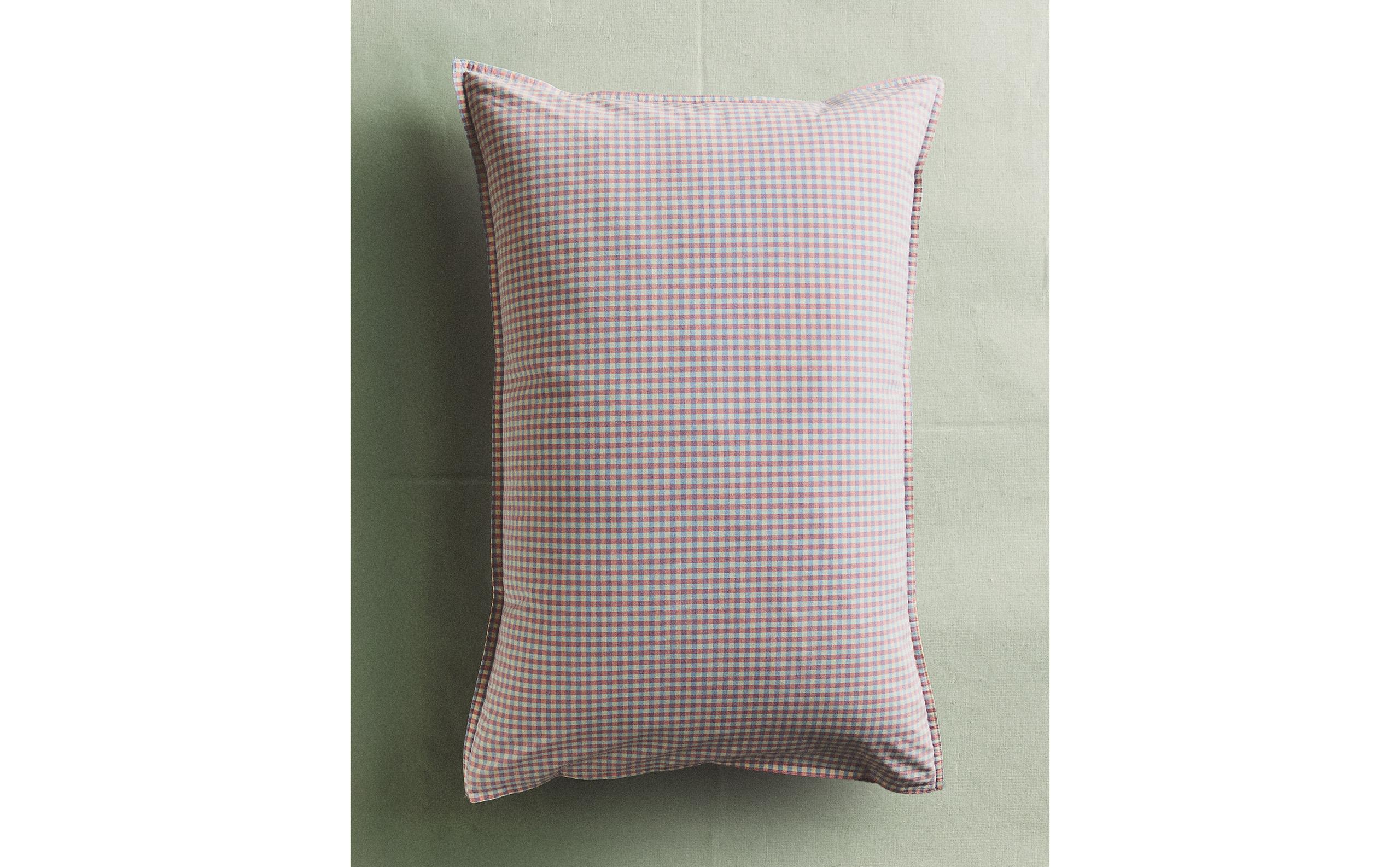 KIDS' GINGHAM COTTON PILLOWCASE product thumbnail 10