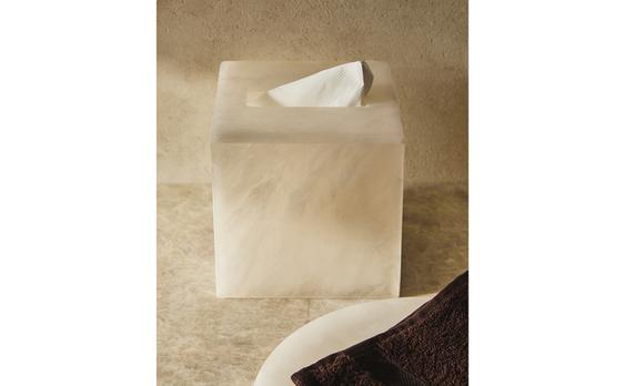 ALABASTER TISSUE BOX