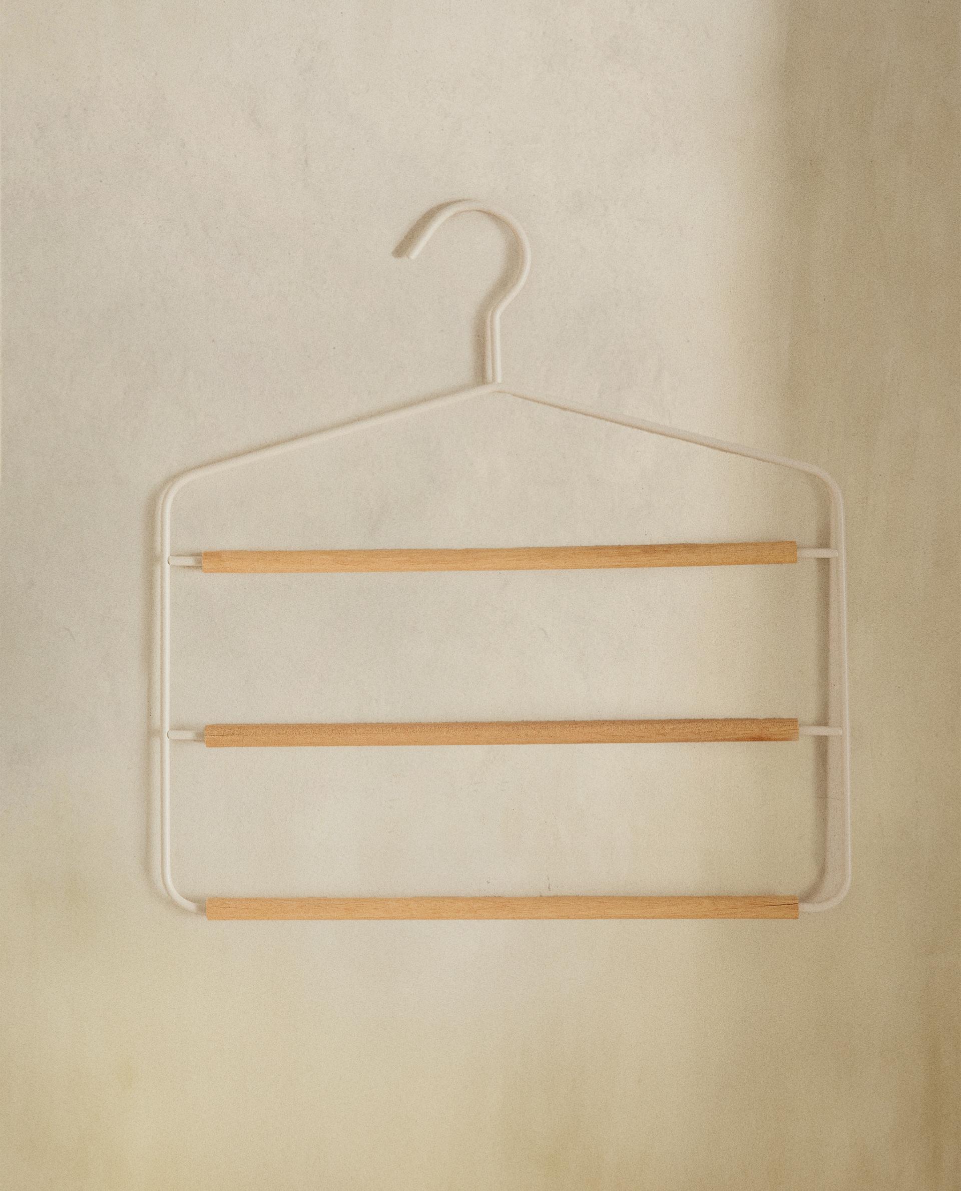 METAL AND WOOD TROUSER HANGER product thumbnail 11