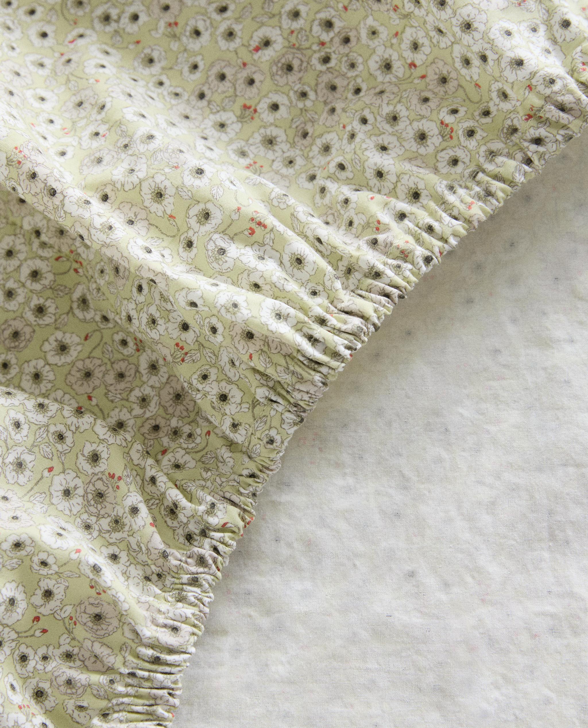 CHILDREN’S FLORAL PRINT FITTED SHEET product thumbnail 2