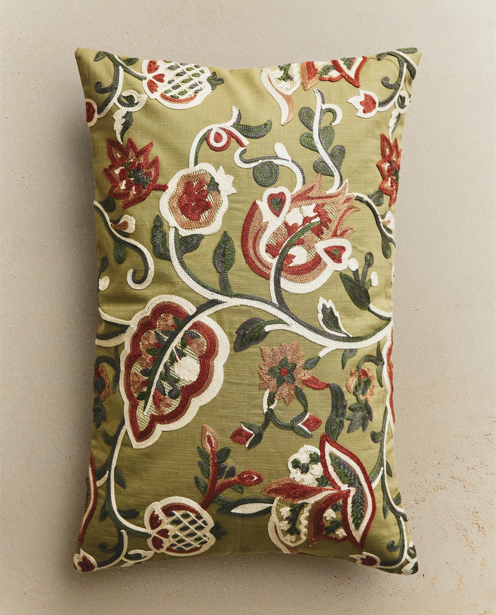 刺繍クッションカバー | Zara Home 日本/Japan
