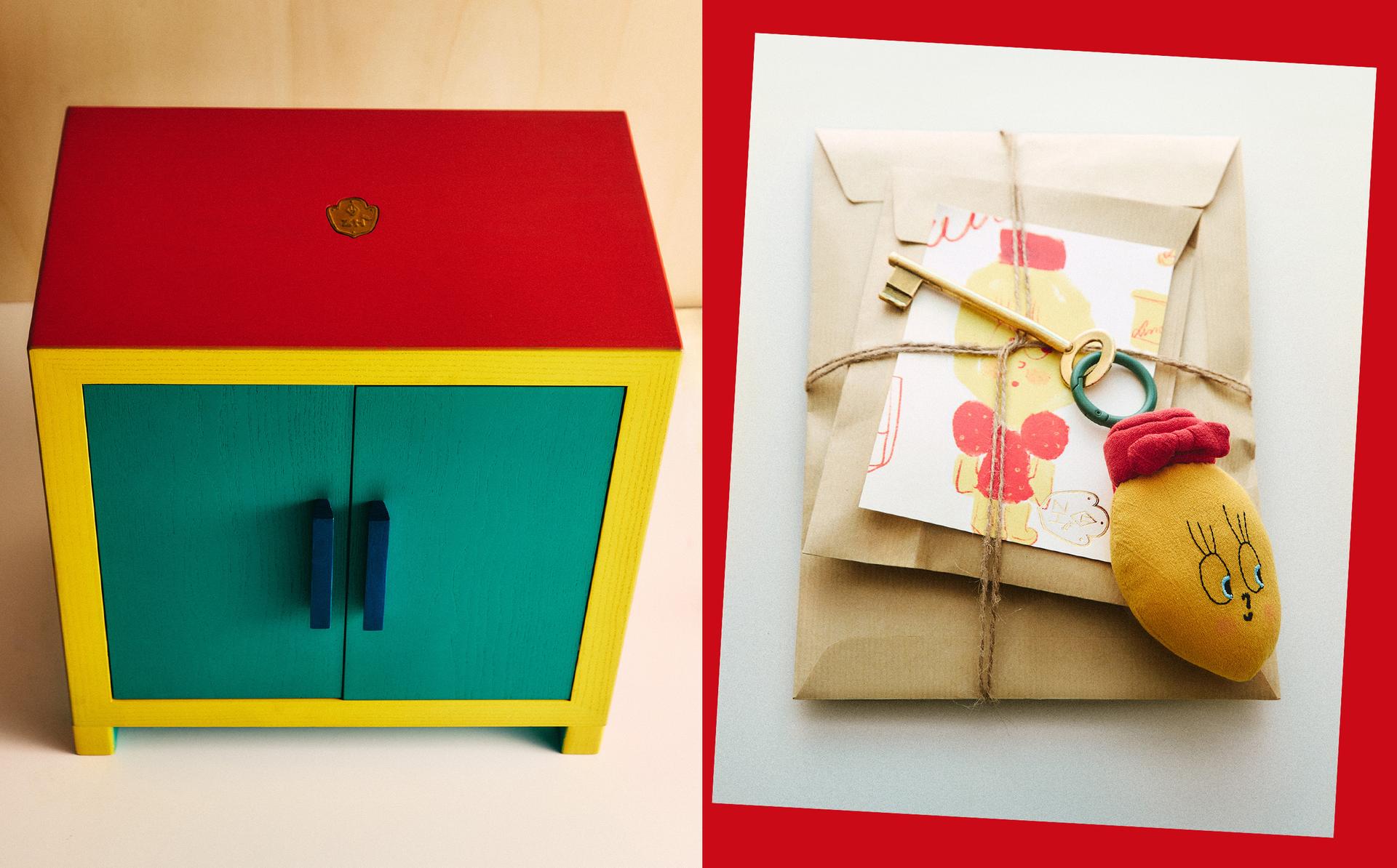 КЛЮЧОДЪРЖАТЕЛ И ДЕТСКА МЕБЕЛ LIMONCELLA X THE ANIMALS OBSERVATORY