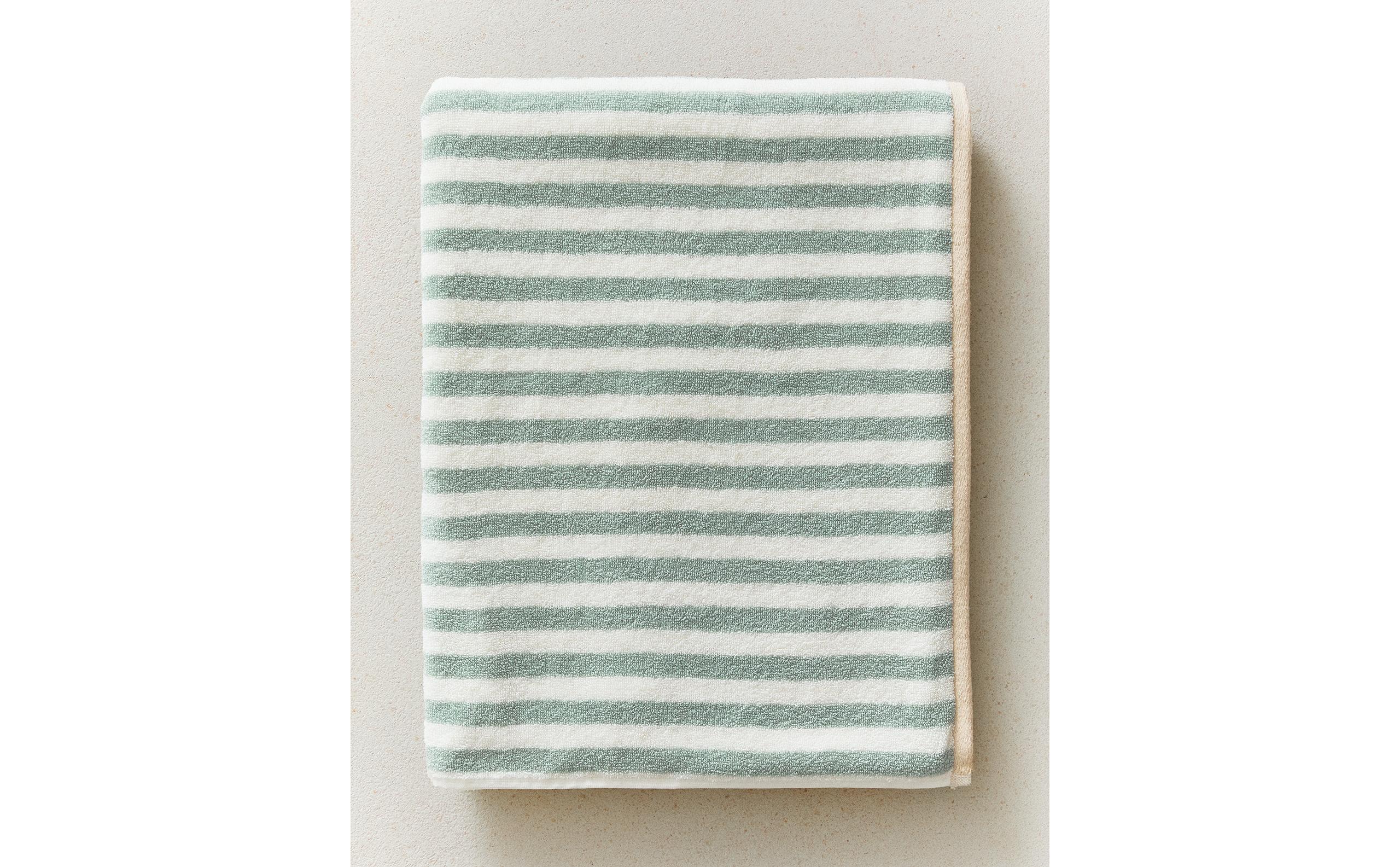 REVERSIBLE STRIPED BATH TOWEL product thumbnail 9