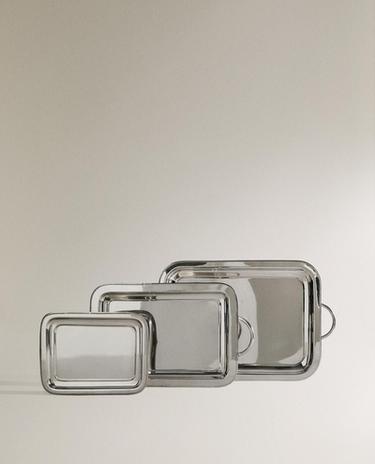 RECTANGULAR STEEL TRAY