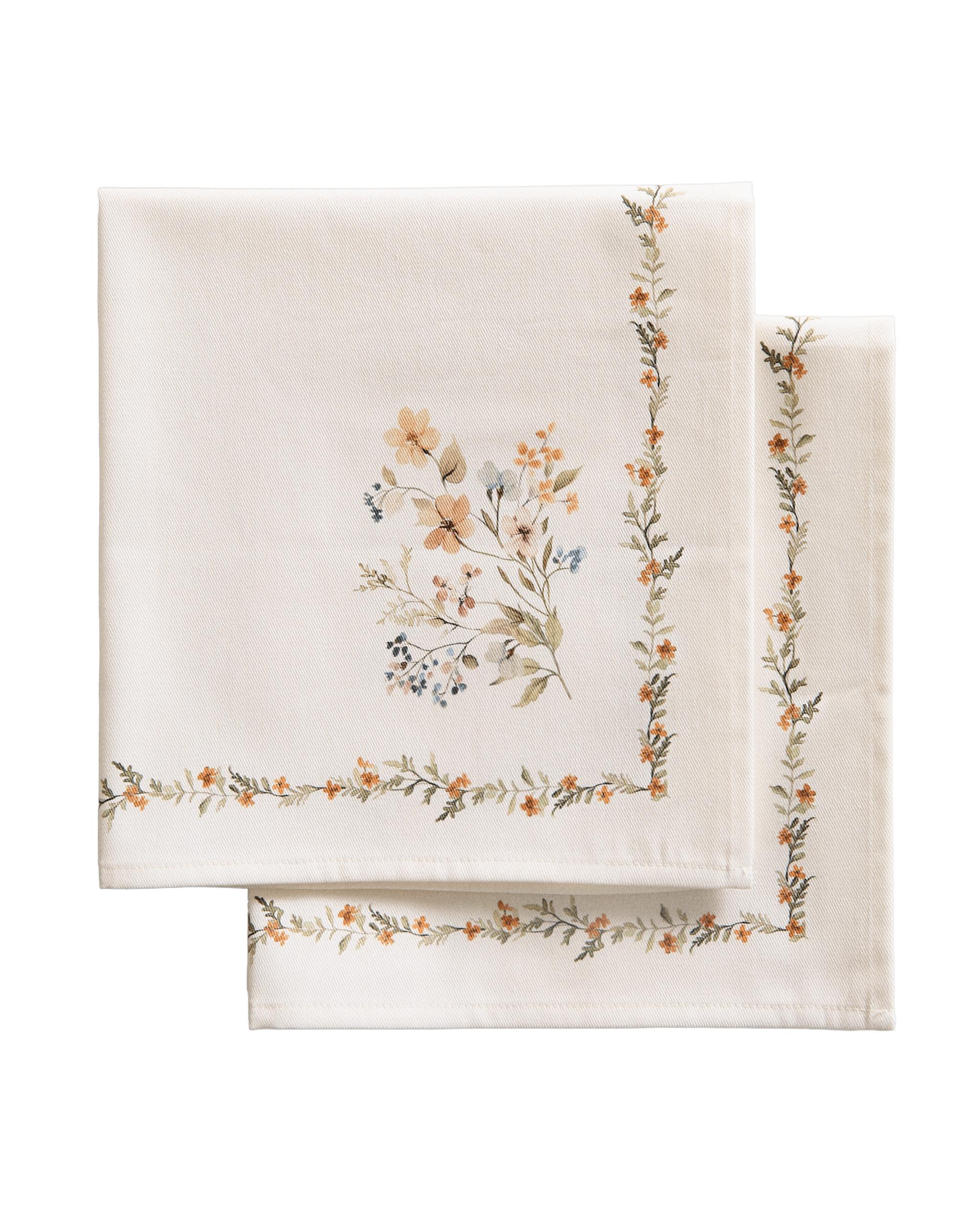 FLORAL PRINT NAPKIN (PACK OF 2) product thumbnail 5