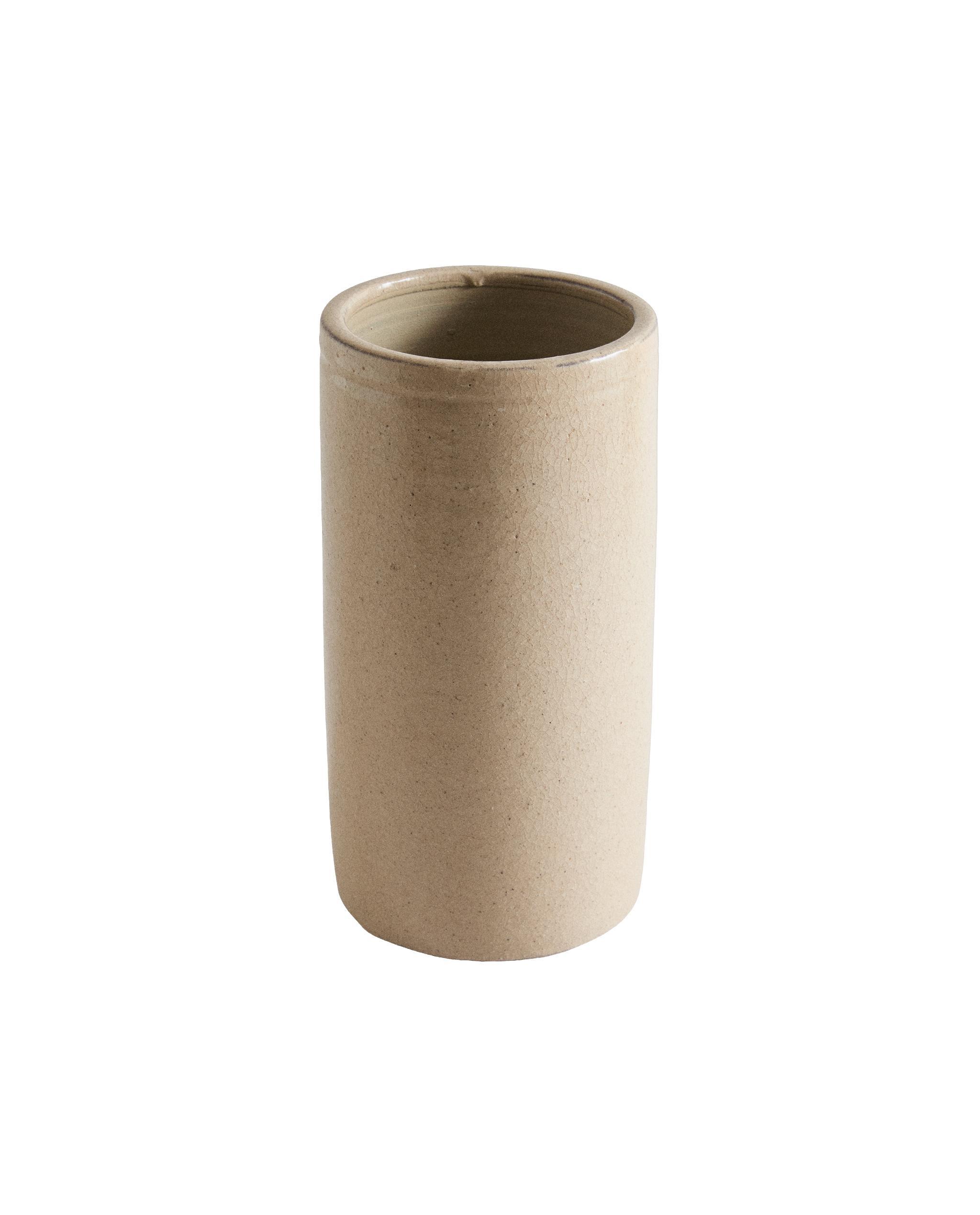 CYLINDRICAL CERAMIC VASE product thumbnail 6
