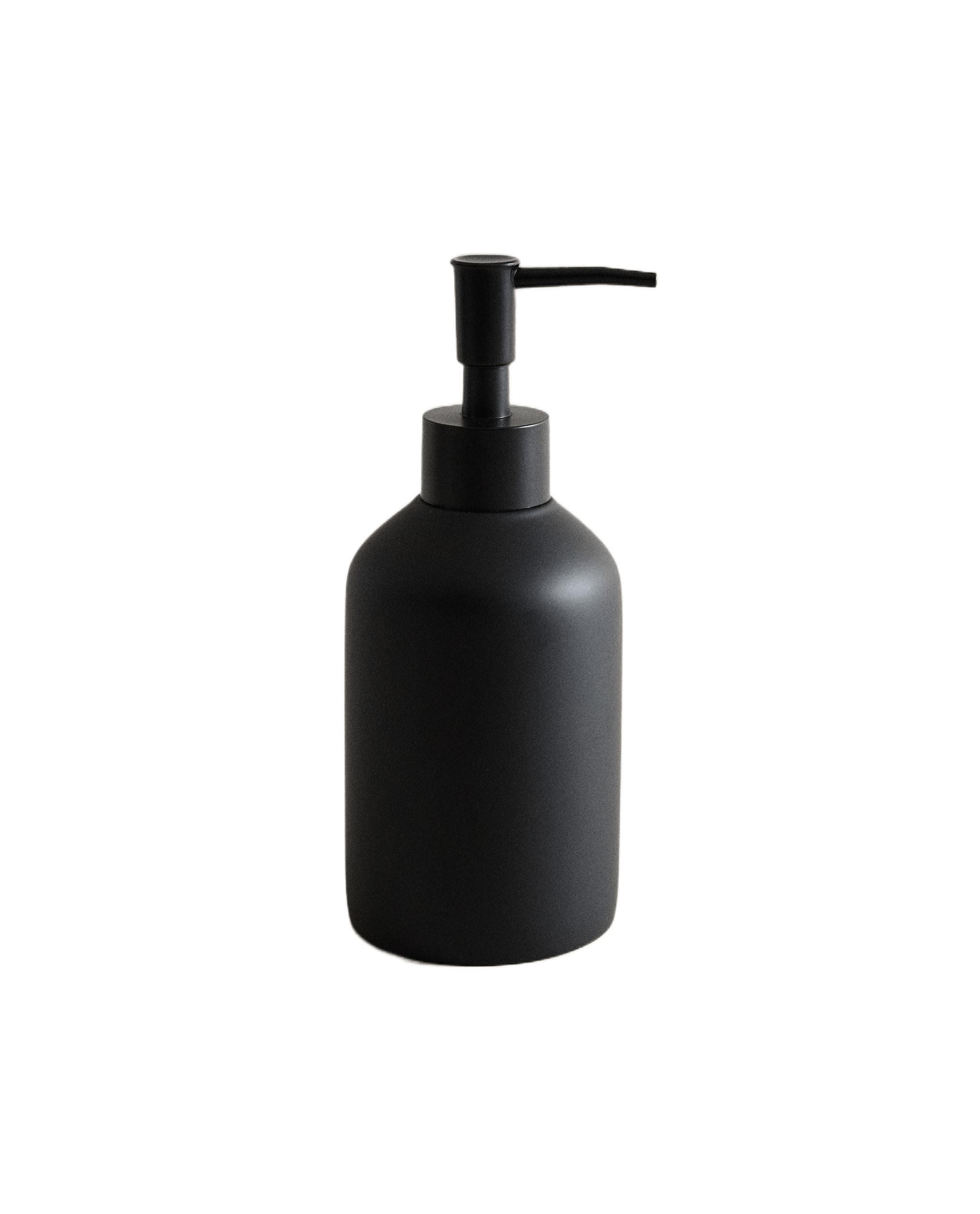 BLACK RESIN SOAP DISPENSER product thumbnail 2