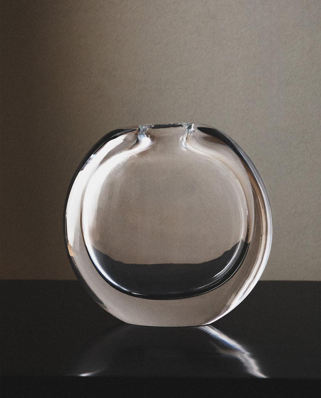 VASE BULLE EN VERRE