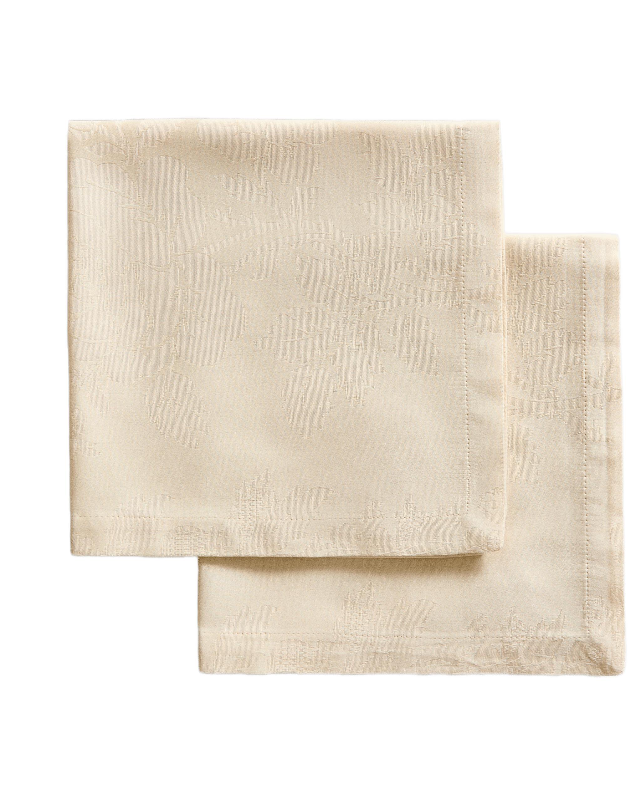 SET OF JACQUARD NAPKINS WITH ROSES (SET OF 2) product thumbnail 9