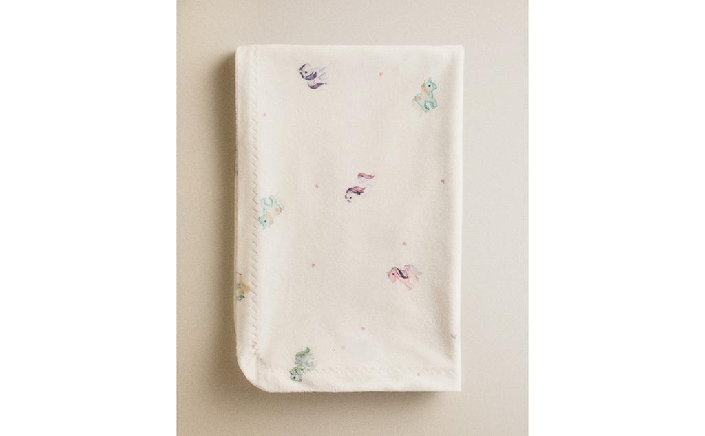 MY LITTLE PONY© PRINT FLEECE BABY BLANKET MY LITTLE PONY© PRINT FLEECE BABY BLANKET
