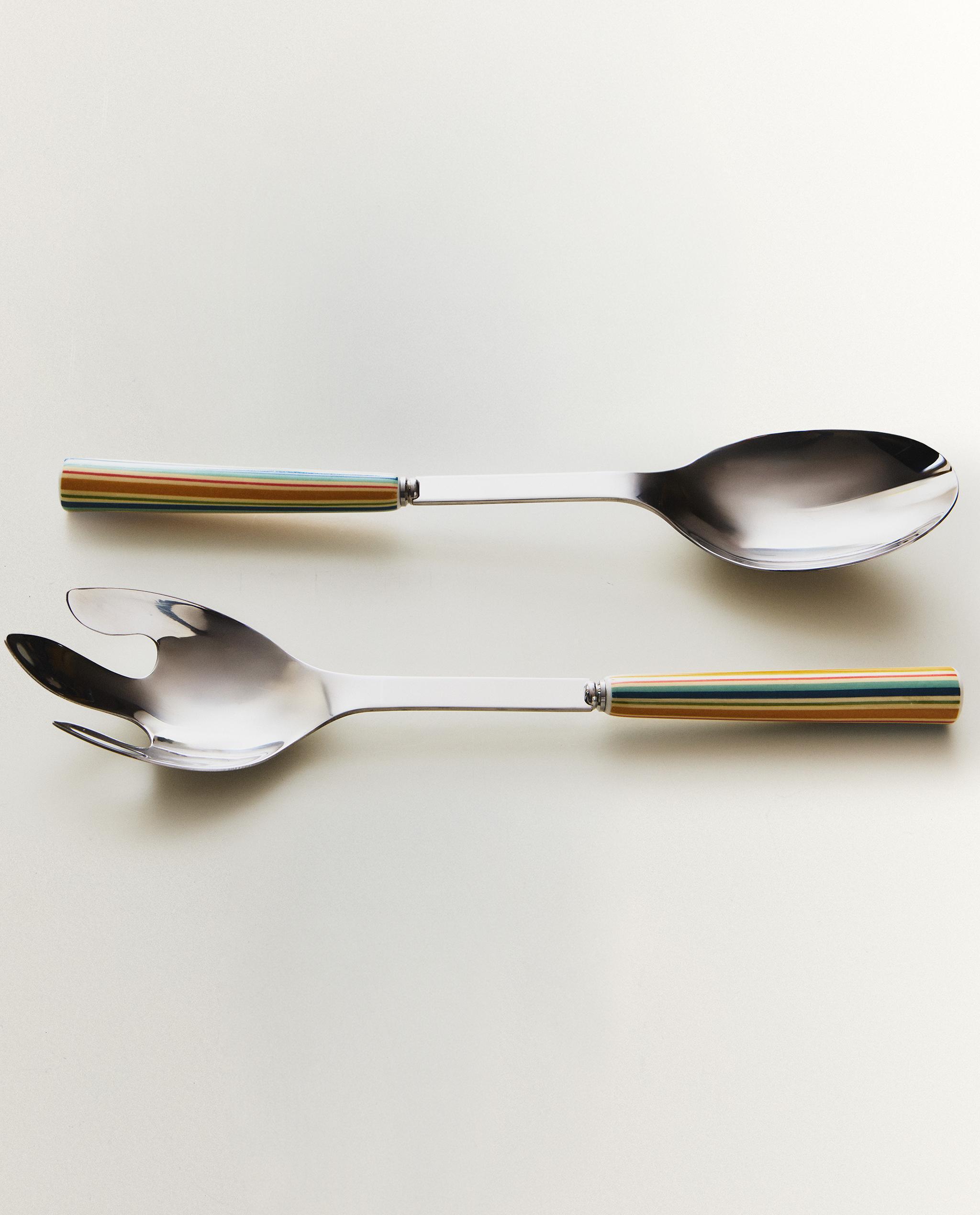 SALAD CUTLERY SET WITH CERAMIC HANDLE (SET OF 2) product thumbnail 11