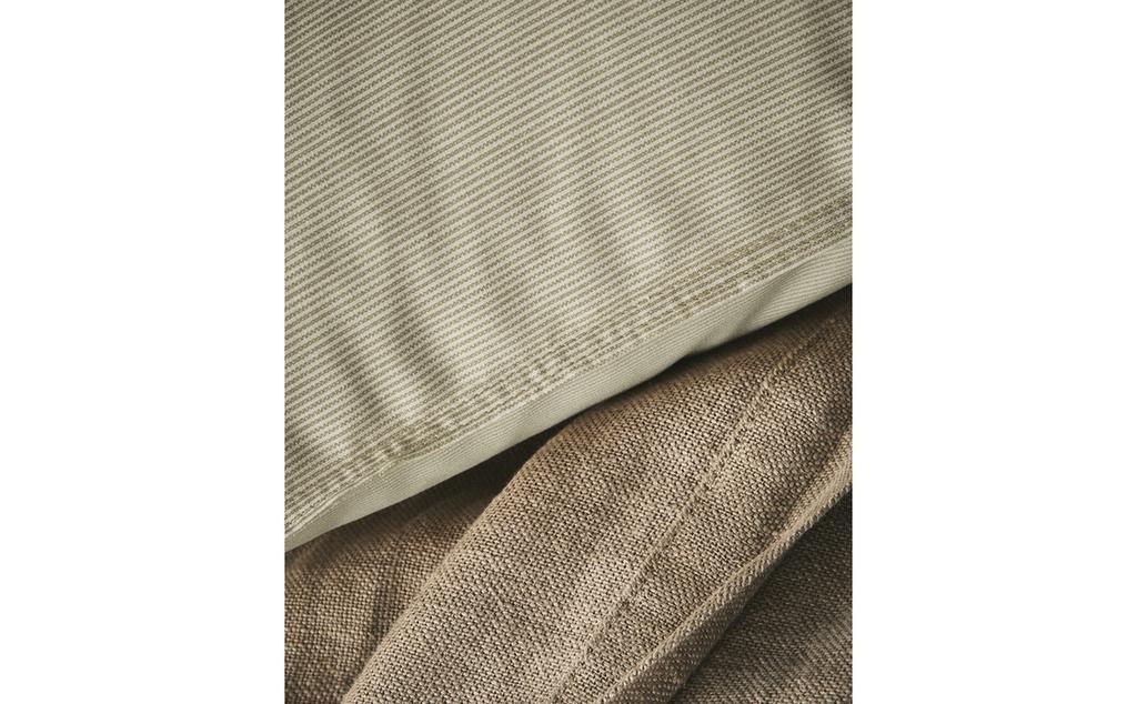 REVERSIBLE STRIPED DUVET COVER