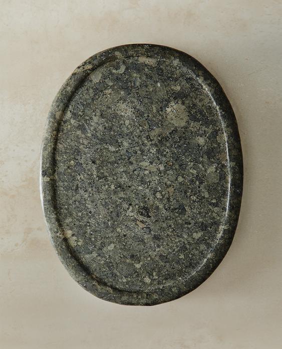 GREENISH MARBLE TRAY