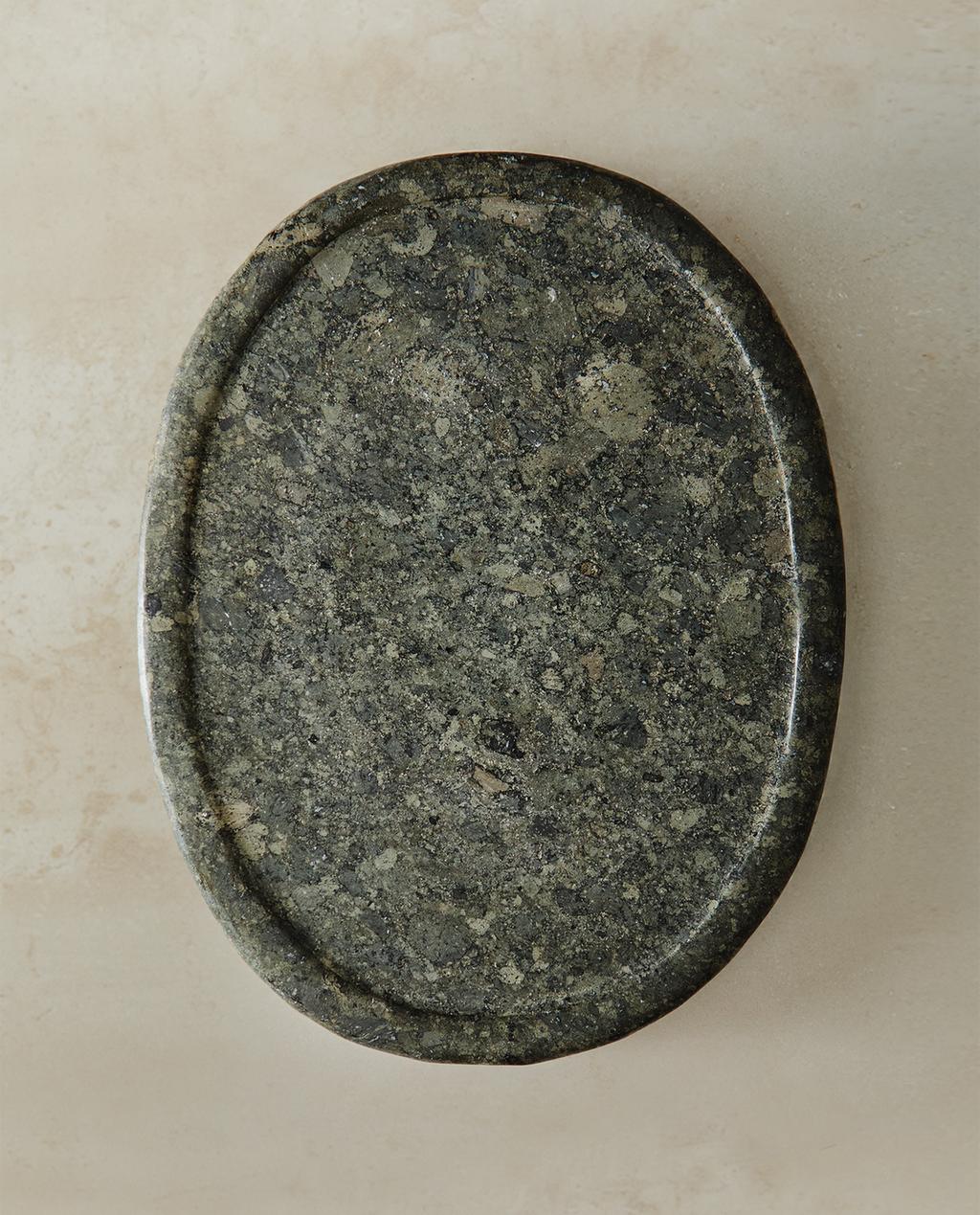 PLATEAU MARBRE VERDÂTRE