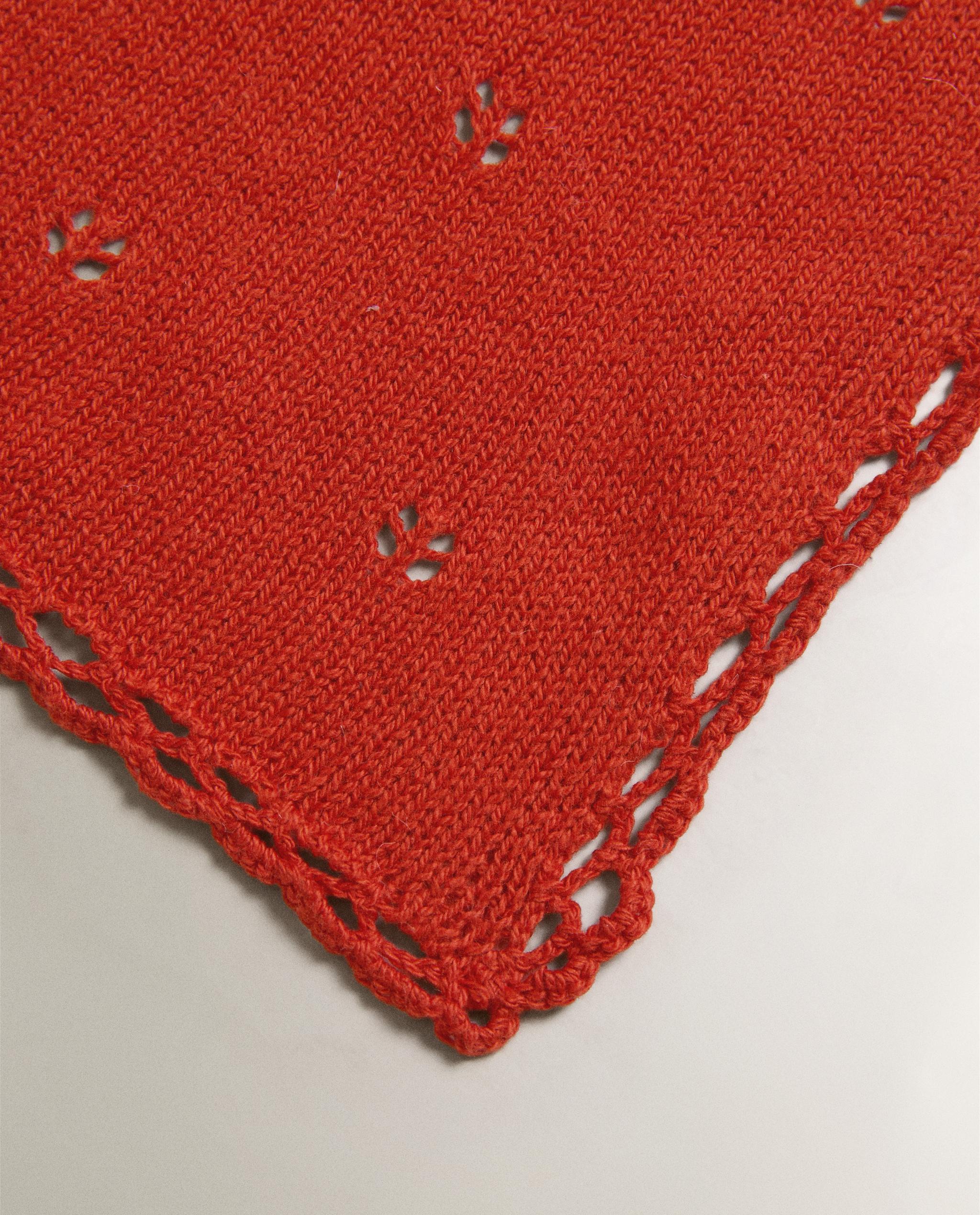 POINTELLE COTTON BABY BLANKET product thumbnail 13