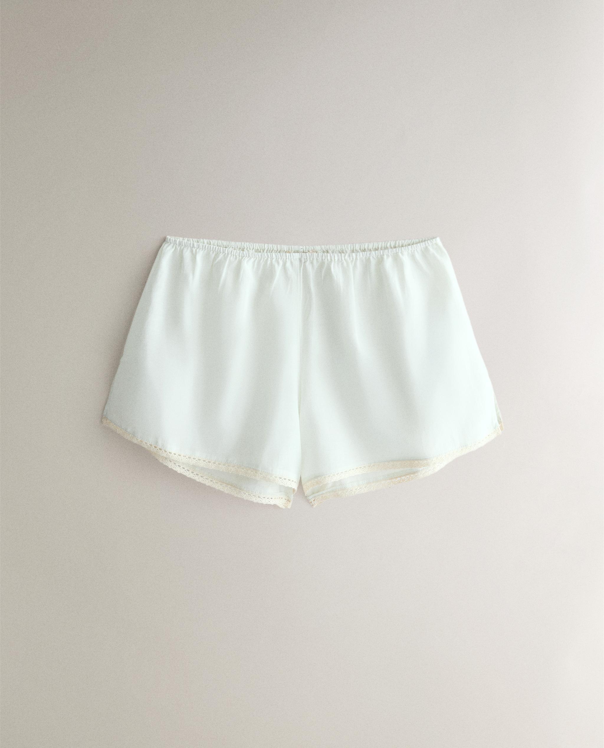 LACE COTTON SHORTS product thumbnail 7