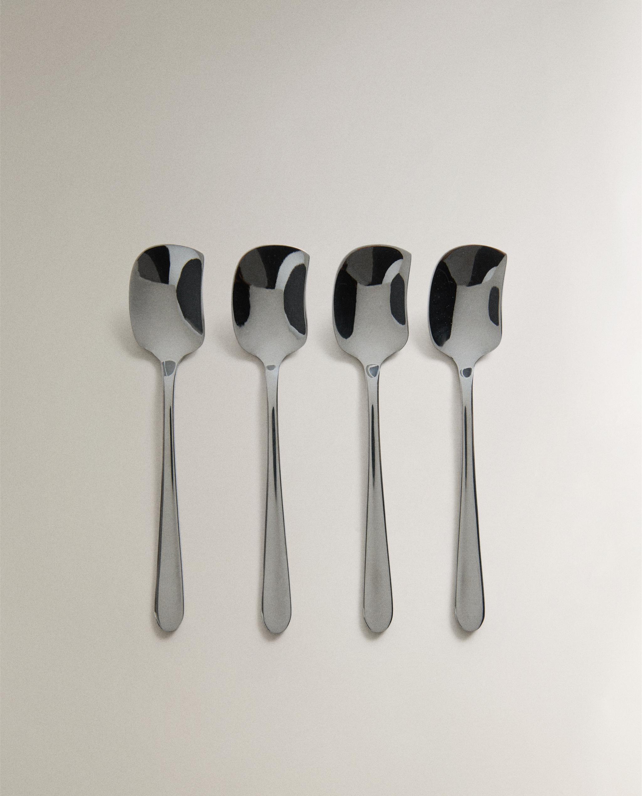 PACK OF STEEL ICE CREAM SPOONS product thumbnail 4