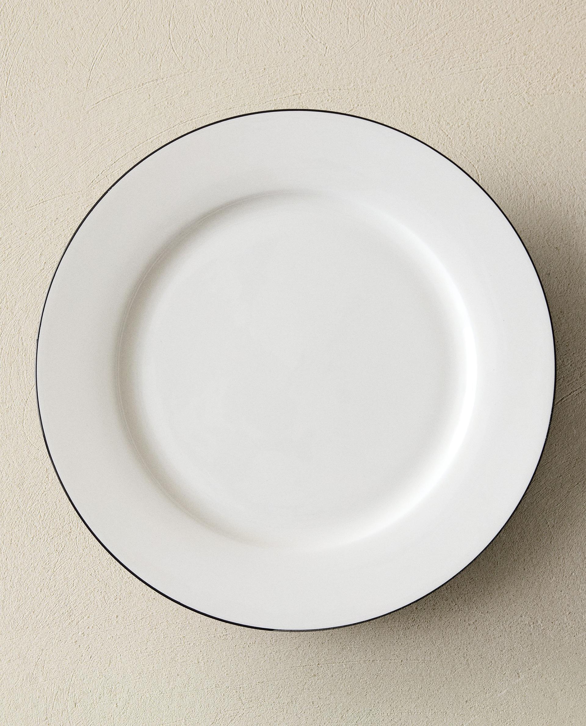 ディナープレート ポーセリン アンティーク調エッジ | Zara Home