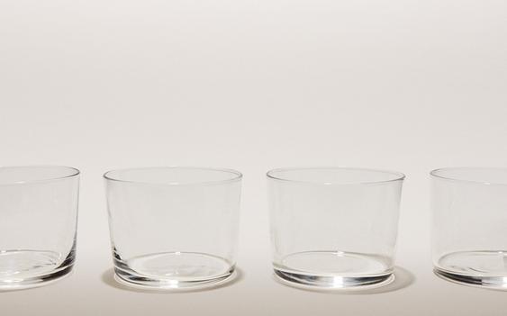 PACK OF LOW GLASS TUMBLERS (PACK OF 4)