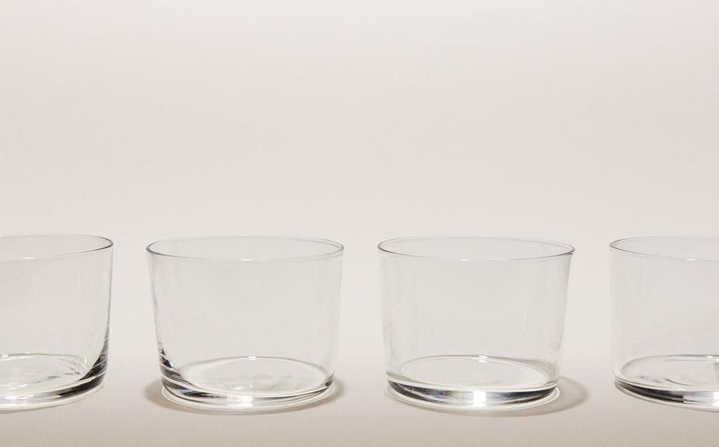 NIEDRIGE GLÄSER  (4ER-PACK)