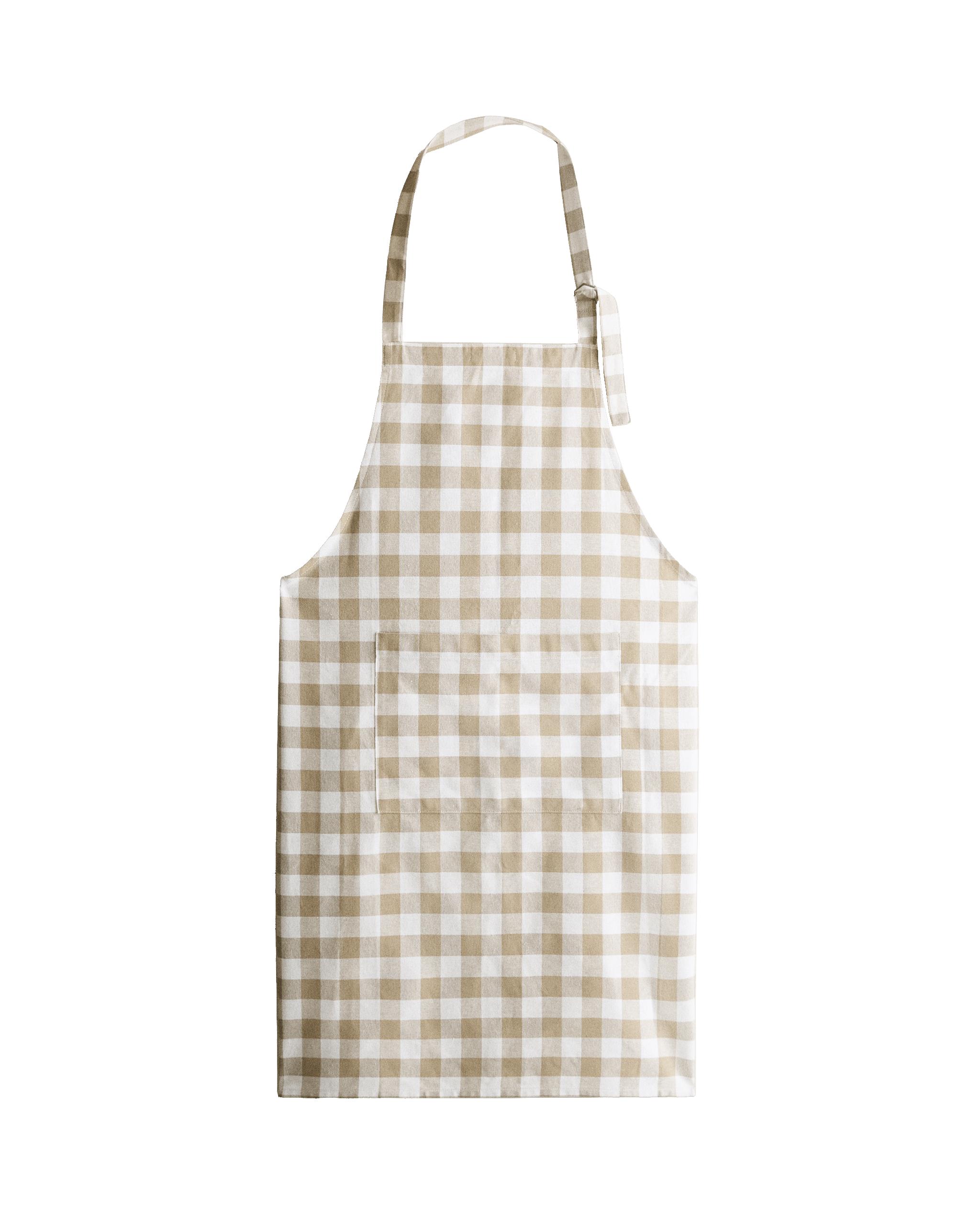 TABLIER FIL TEINTÉ BEIGE 85 x 70 x 1 cm