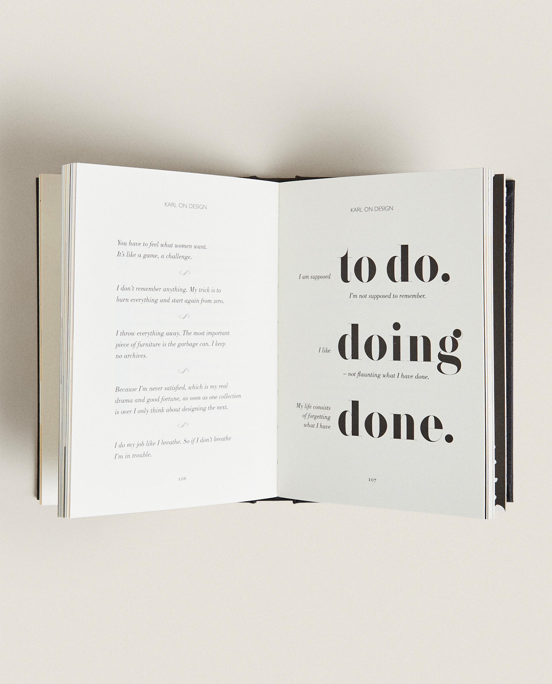 書籍 『THE WORLD ACCORDING TO KARL』（英語） | Zara Home 日本/Japan